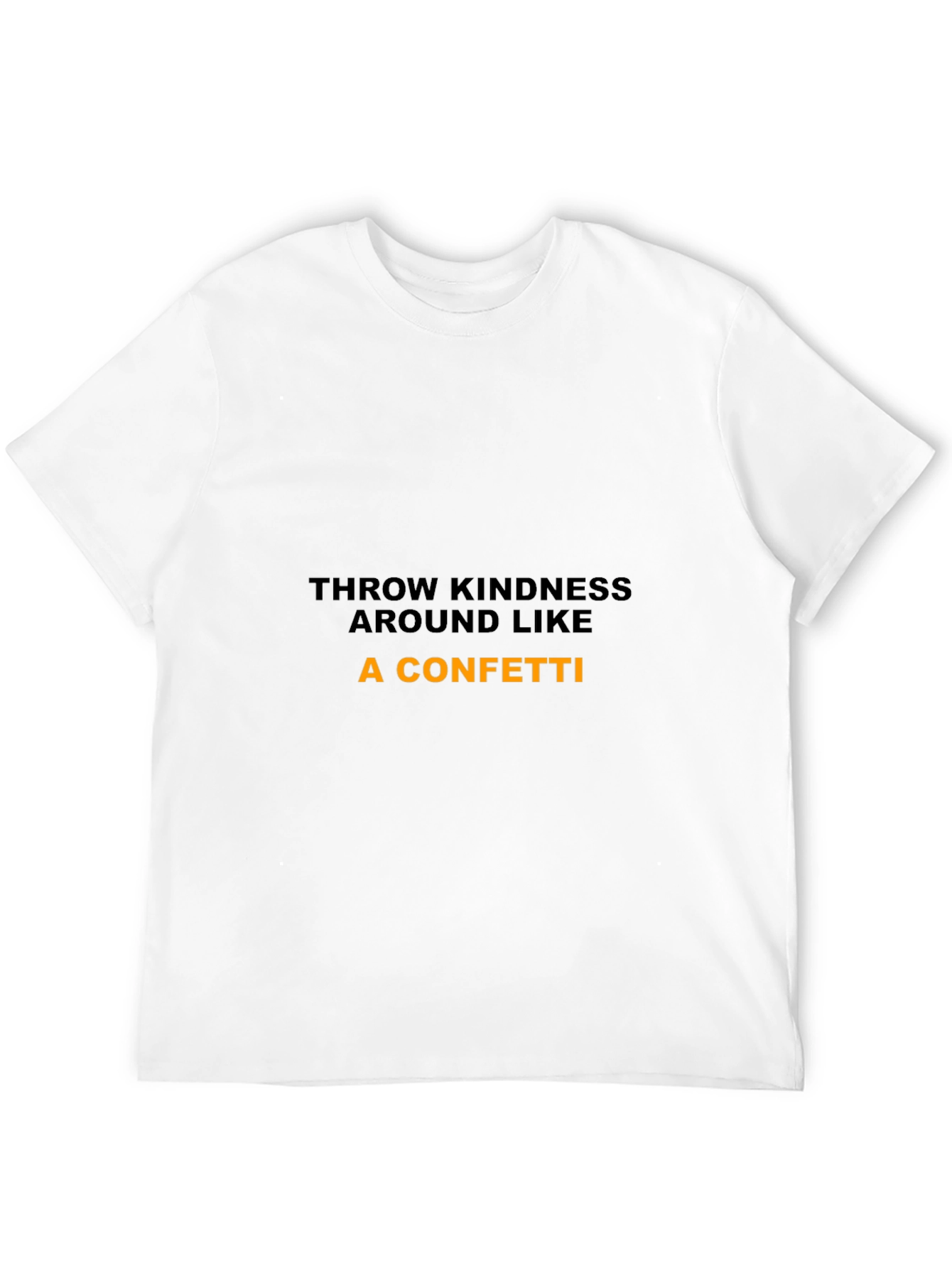 Kindness Confetti Graphic Tee - Trendy Casual Top