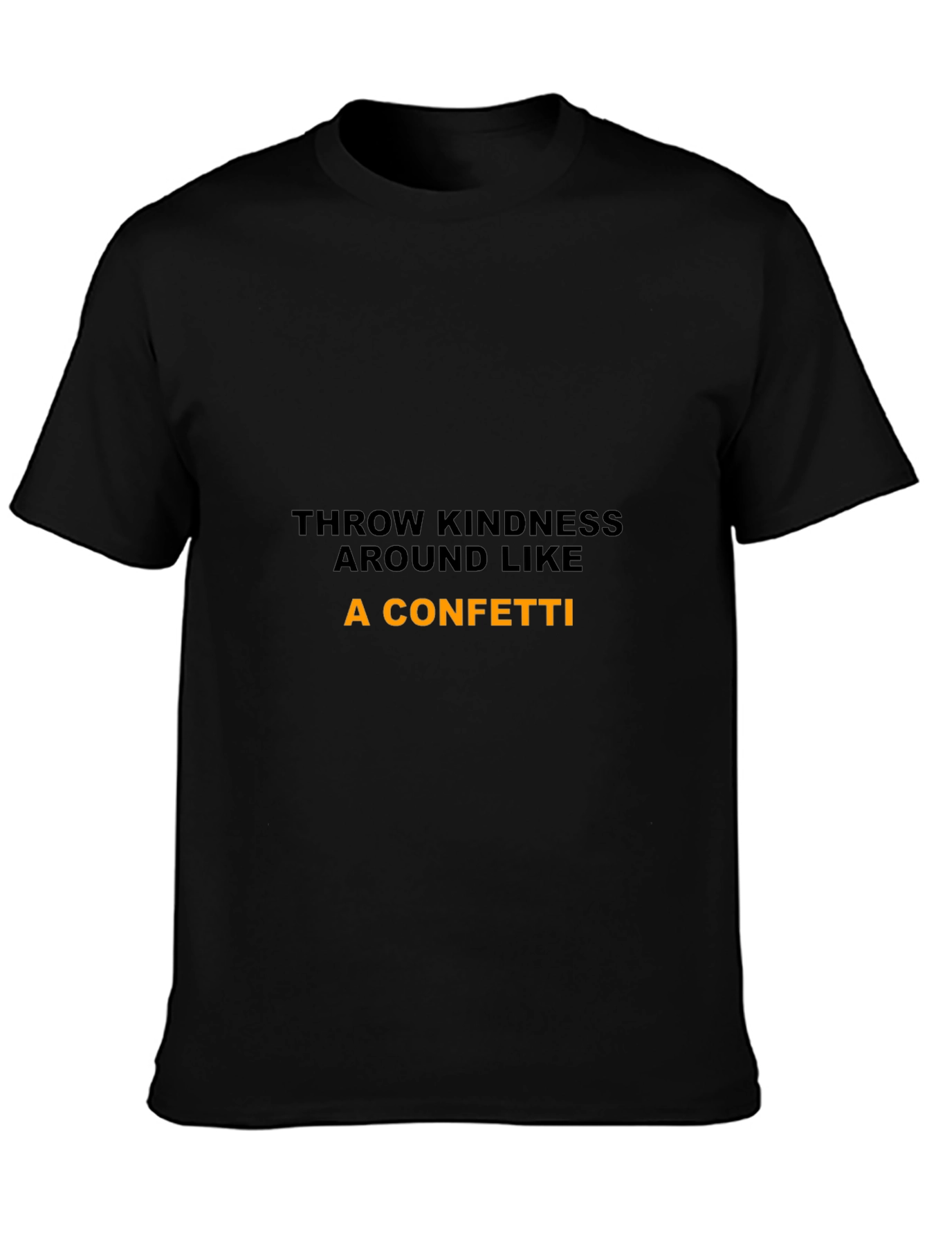 Kindness Confetti Graphic Tee - Trendy Casual Top