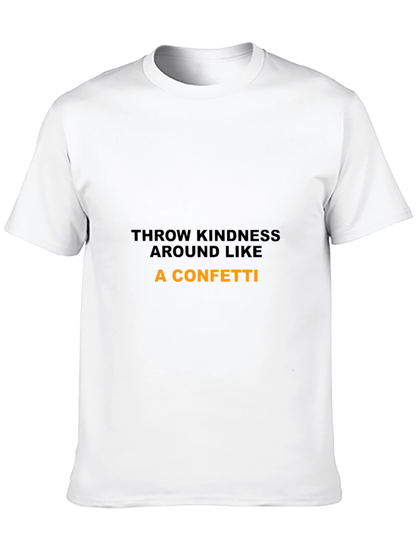Kindness Confetti Graphic Tee - Trendy Casual Top
