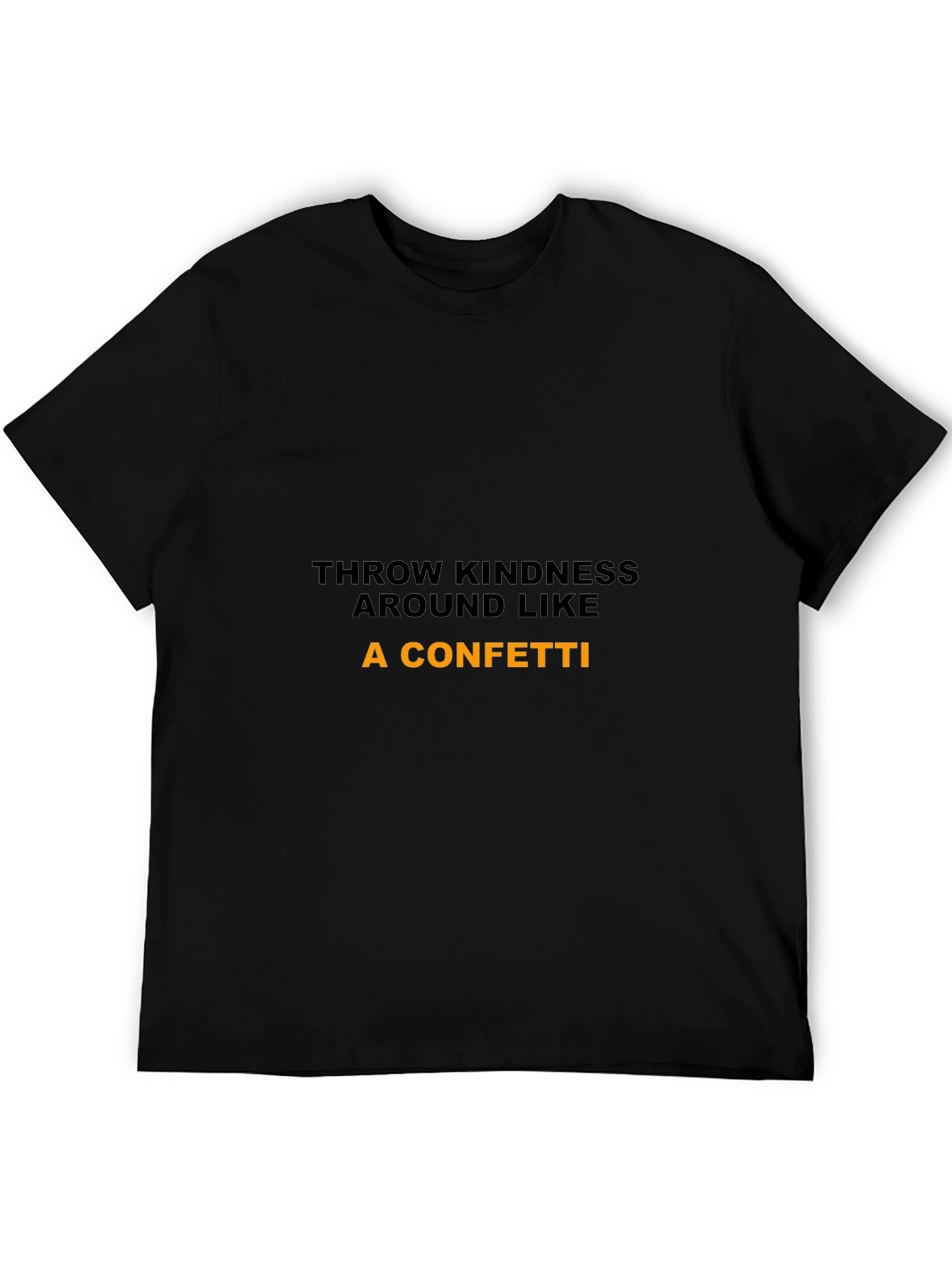 Kindness Confetti Graphic Tee - Trendy Casual Top
