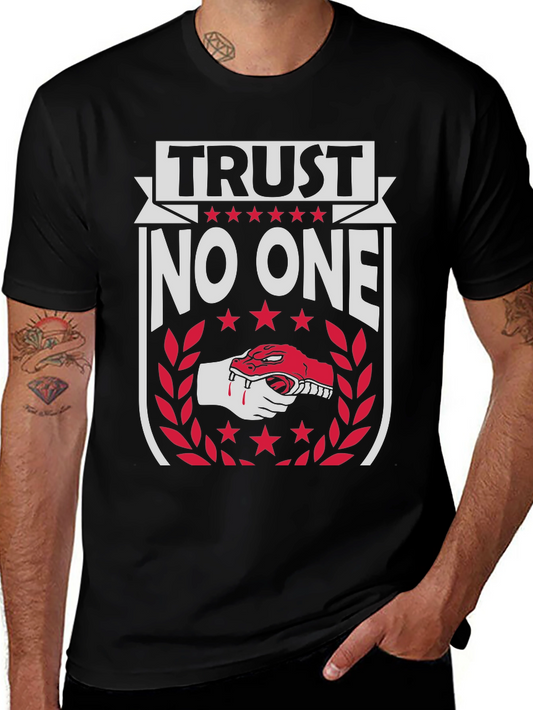 Trust No One Graphic T-Shirt