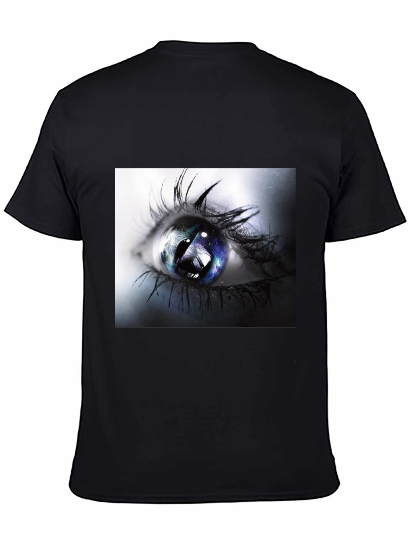 Eye Graphic Black T-Shirt
