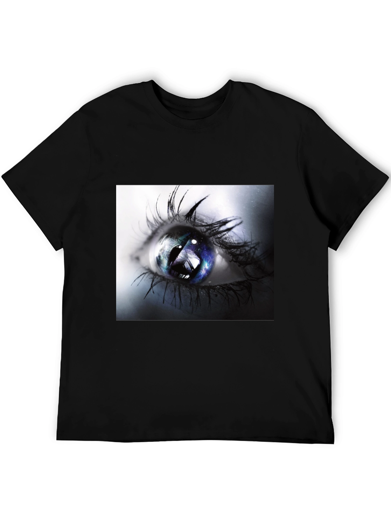 Eye Graphic Black T-Shirt