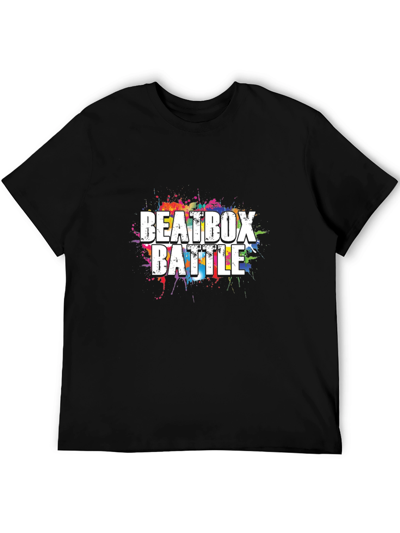 Beatbox Battle Graphic T-Shirt - Black Cotton Tee