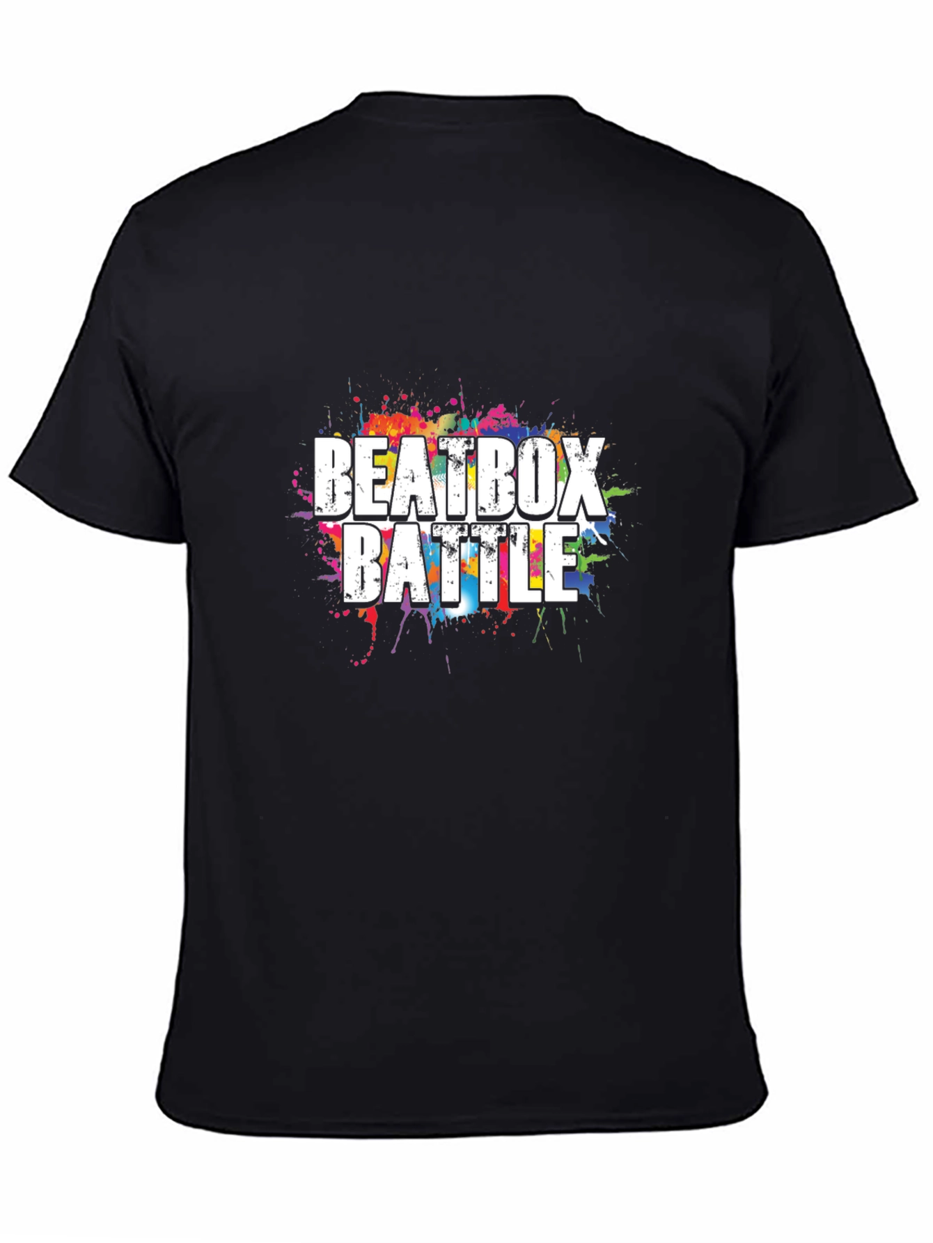 Beatbox Battle Graphic T-Shirt - Black Cotton Tee