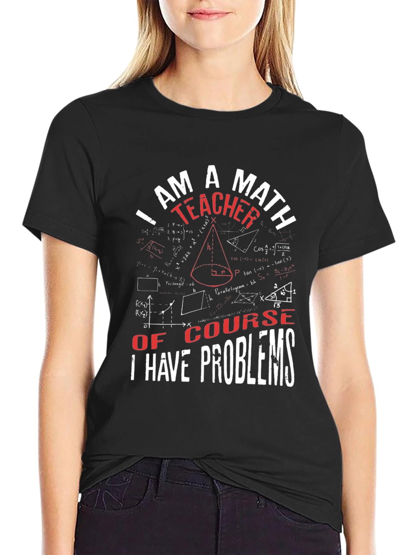 Math Teacher T-Shirt: I Have Problems