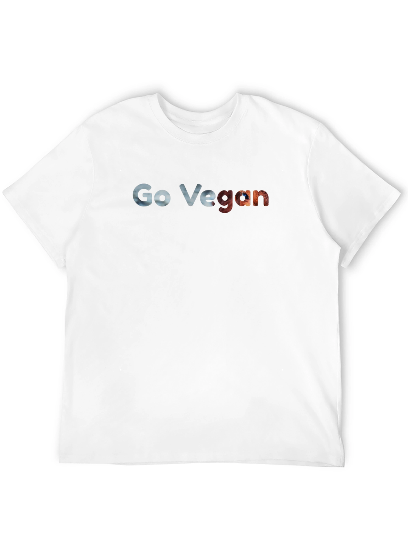 Go Vegan T-Shirt - Stylish & Comfortable