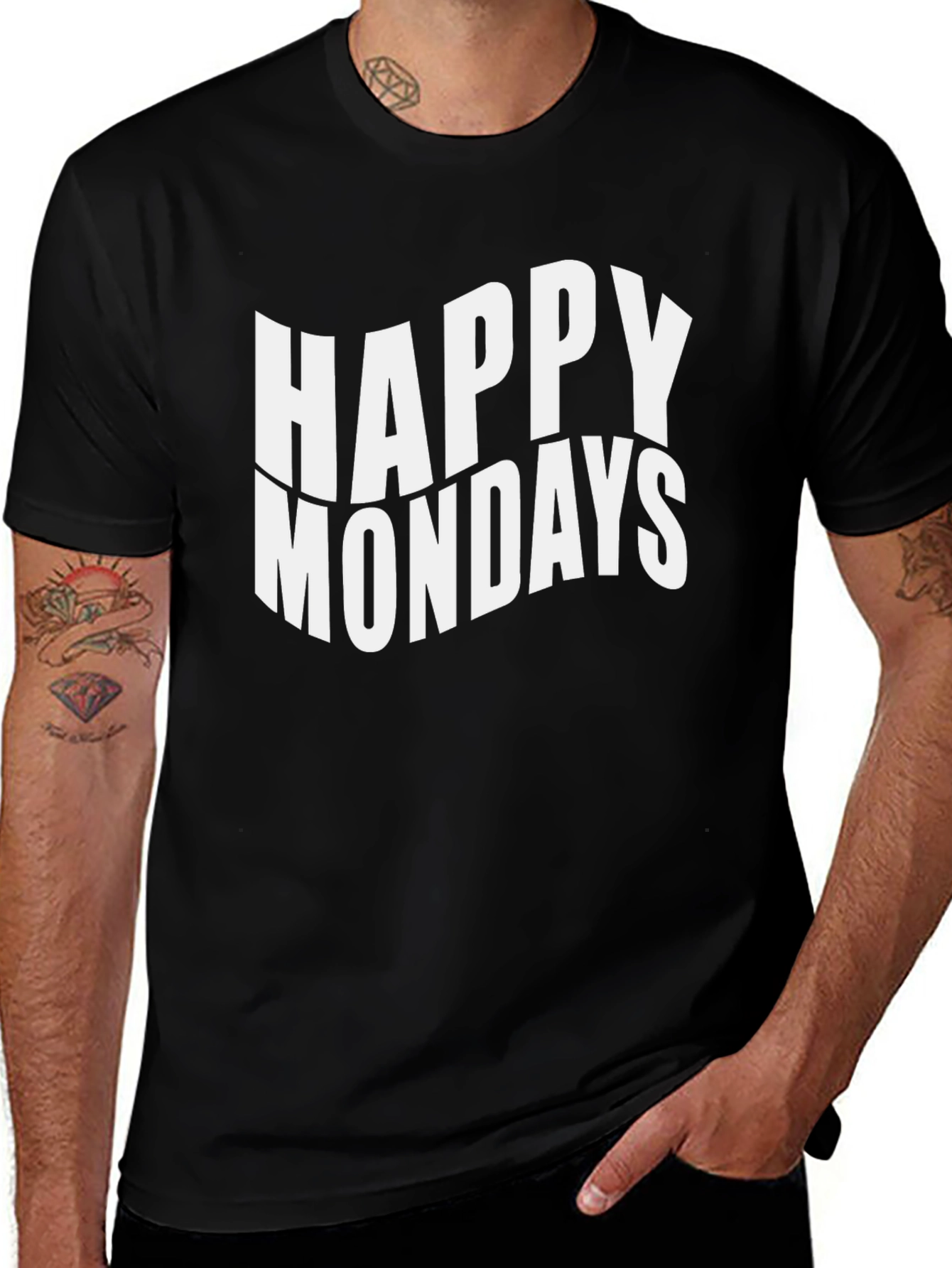 Happy Mondays Band Tee - Retro Style