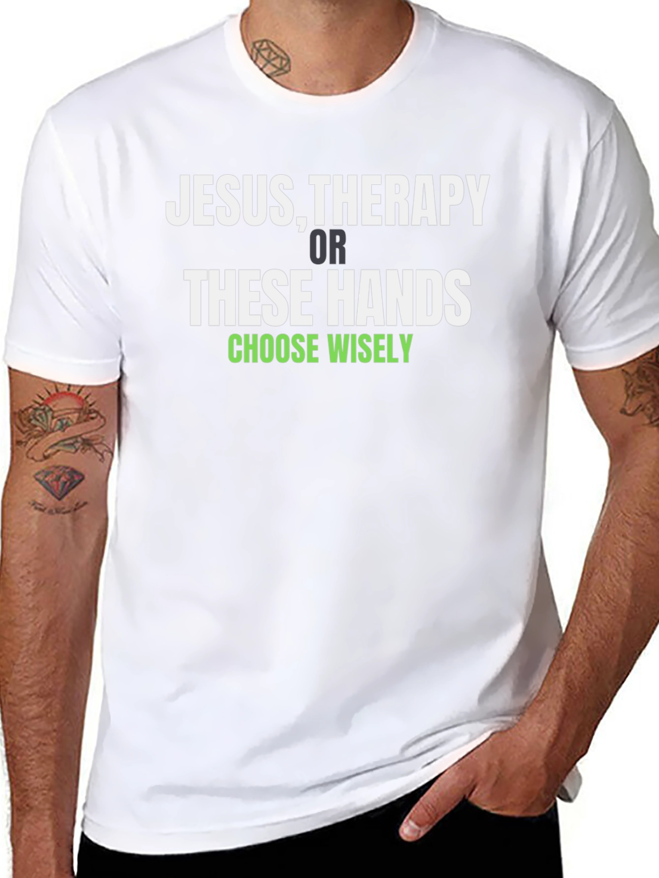 Jesus Therapy or These Hands T-Shirt