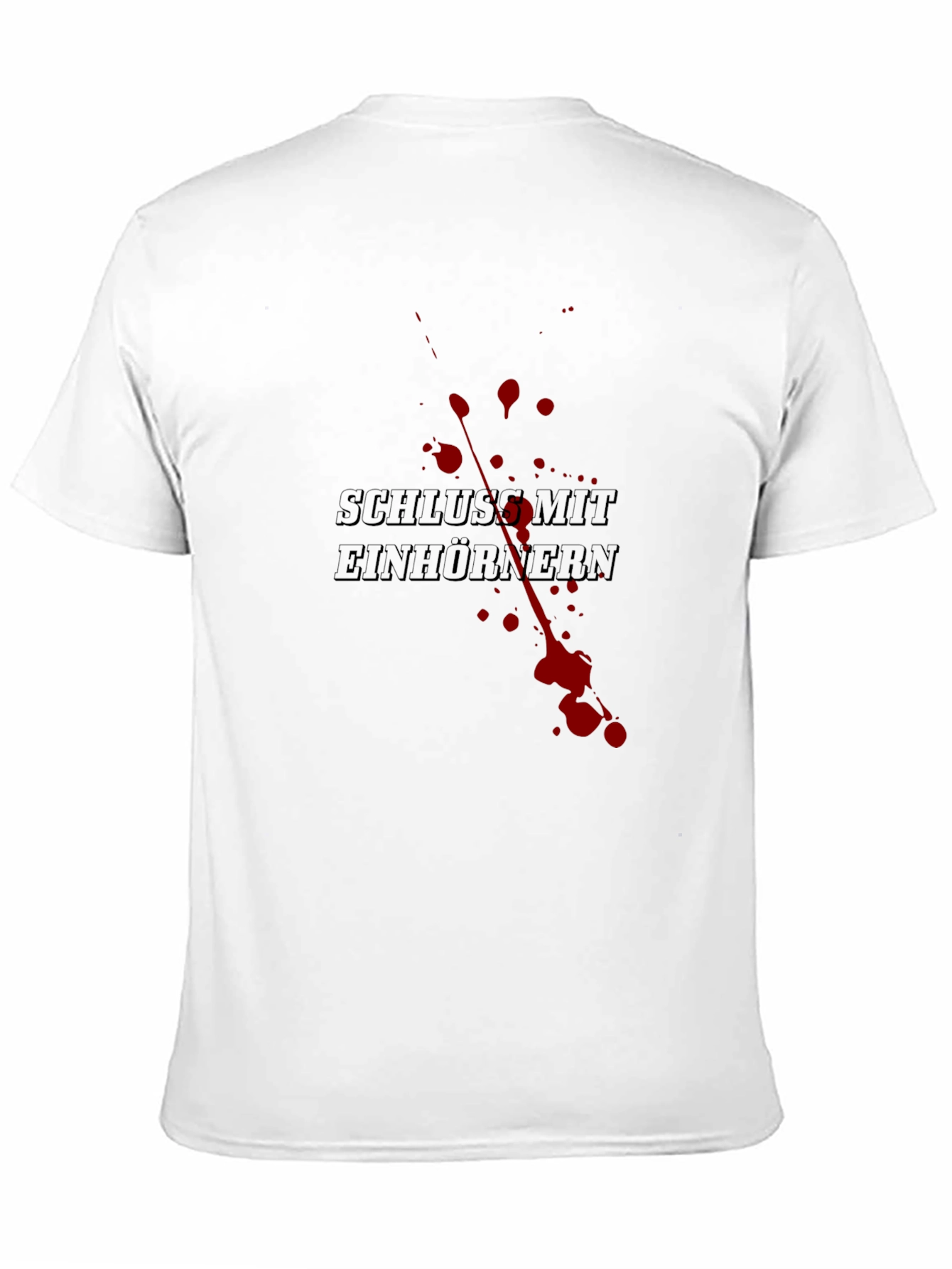 Schluss Mit Einhörnern Graphic Tee