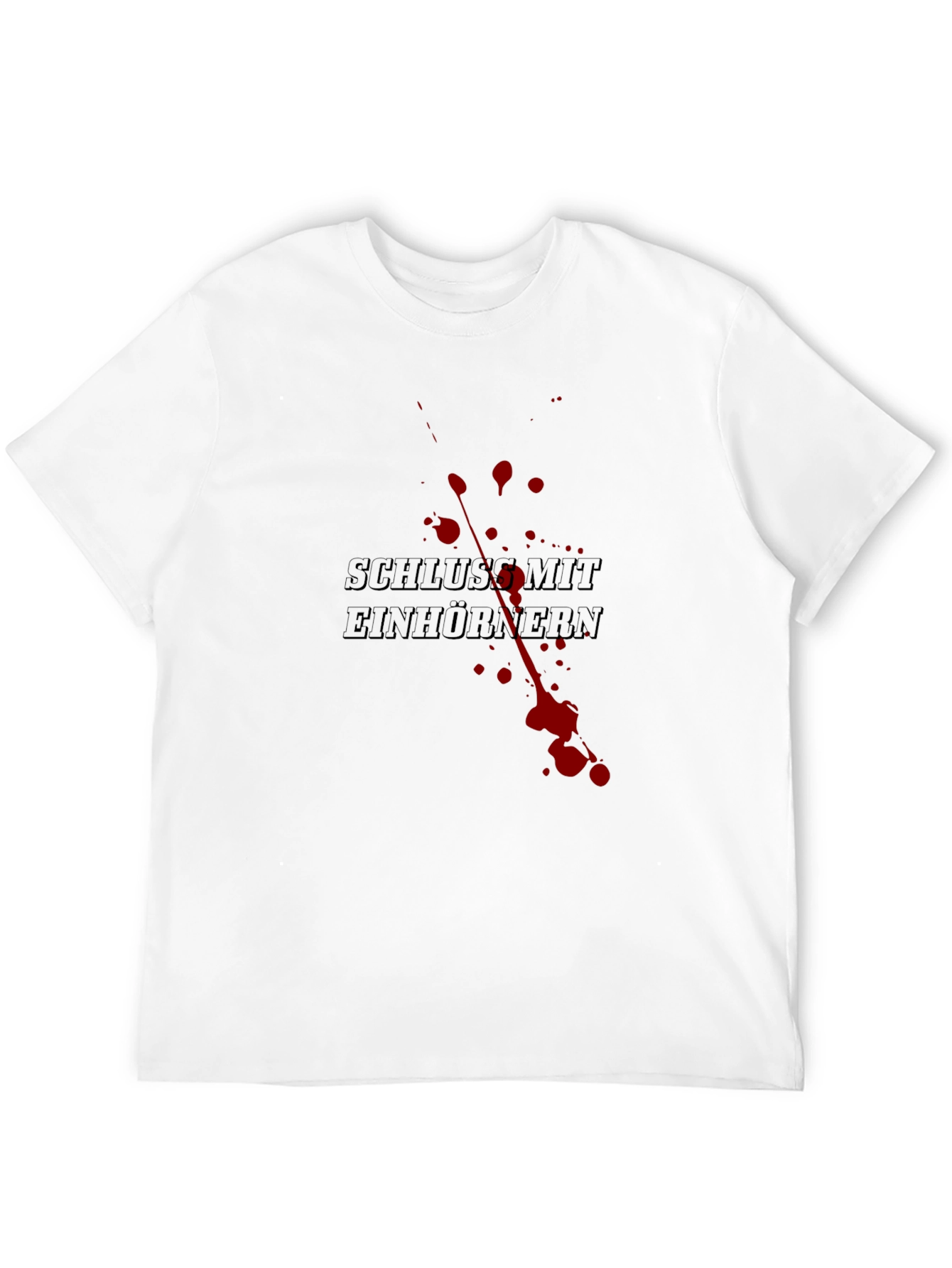 Schluss Mit Einhörnern Graphic Tee