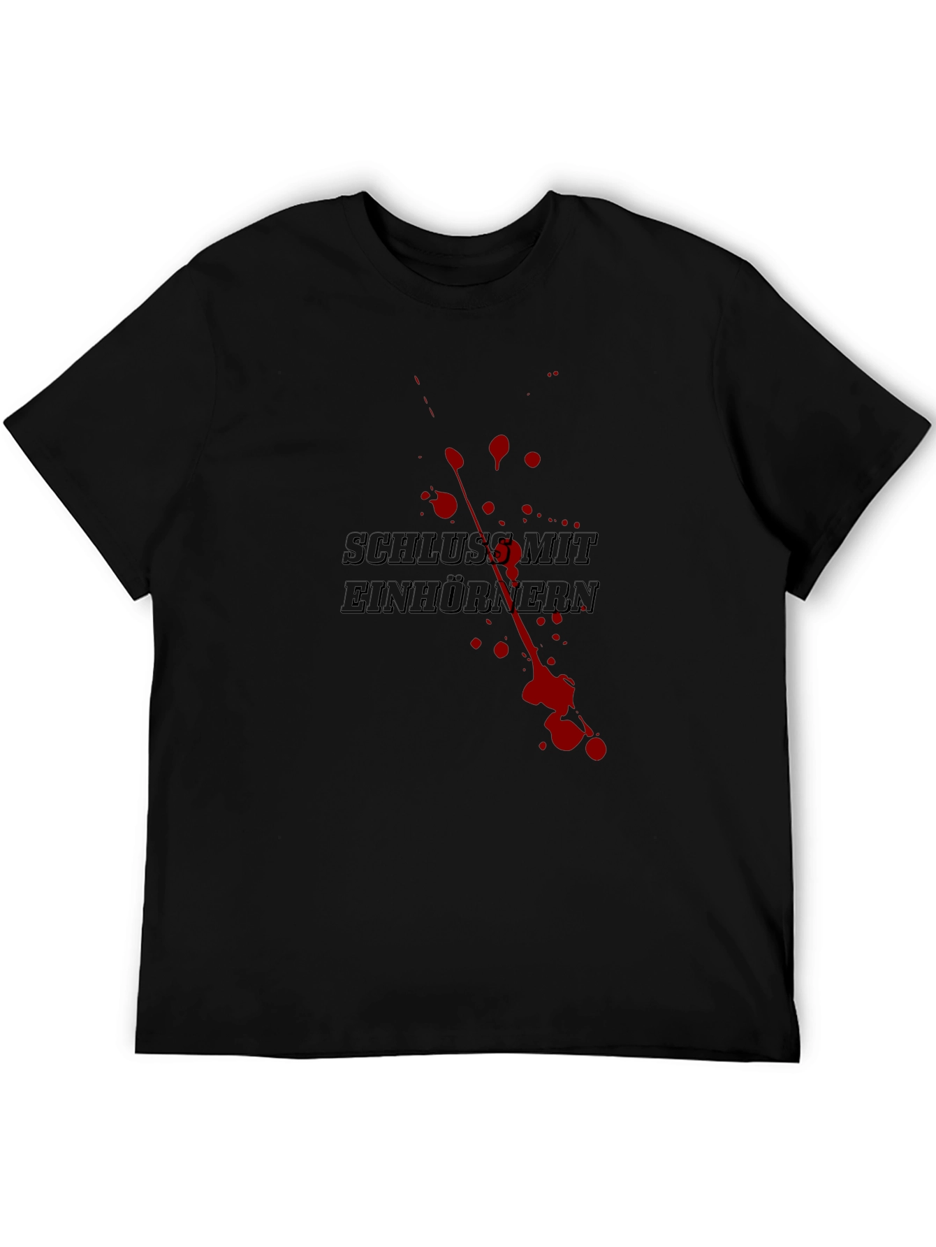 Schluss Mit Einhörnern Graphic Tee