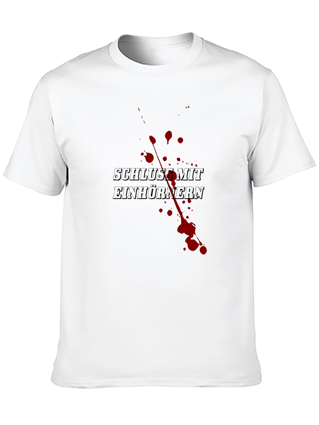 Schluss Mit Einhörnern Graphic Tee