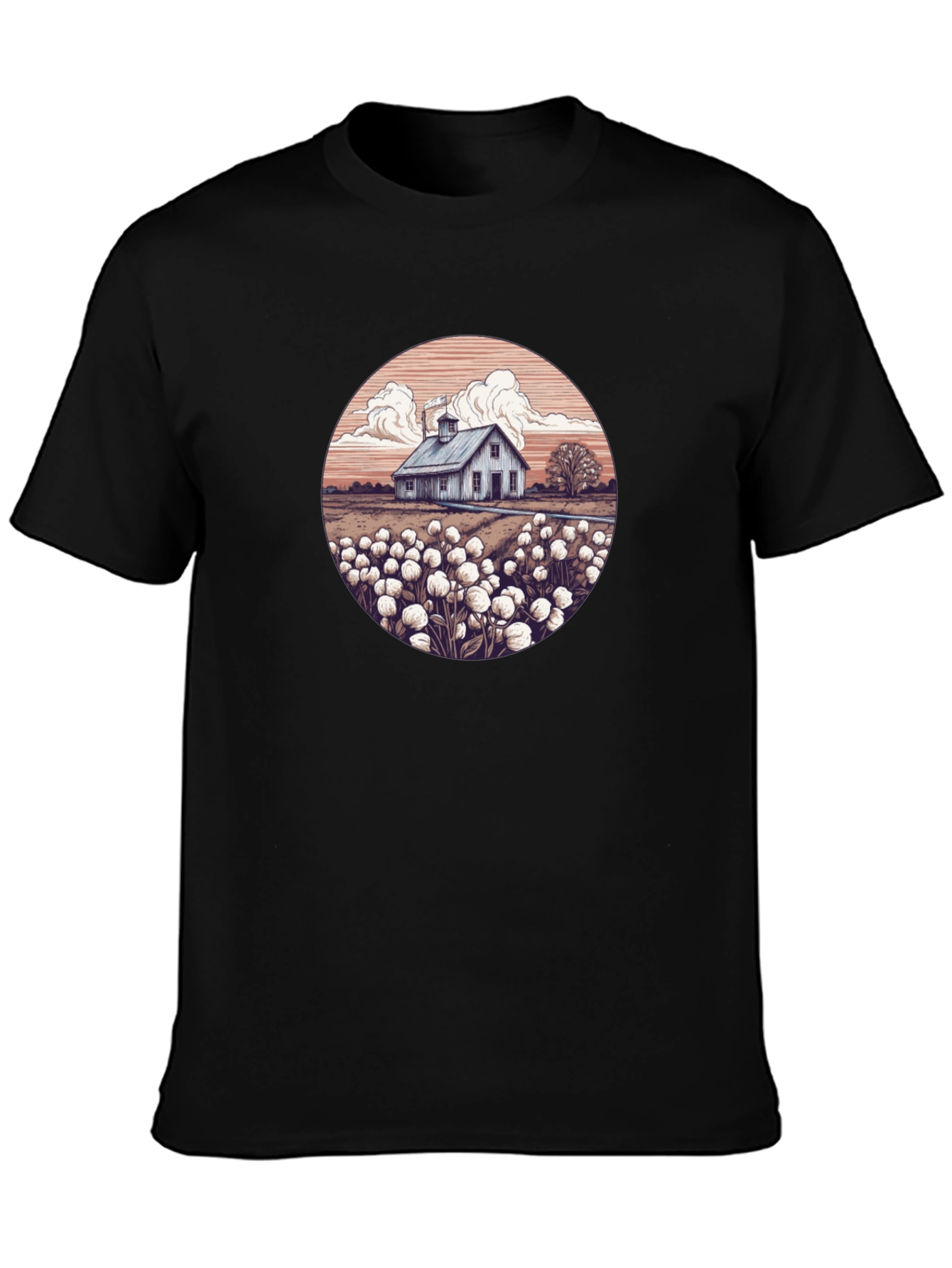 Cotton Field Barn T-Shirt