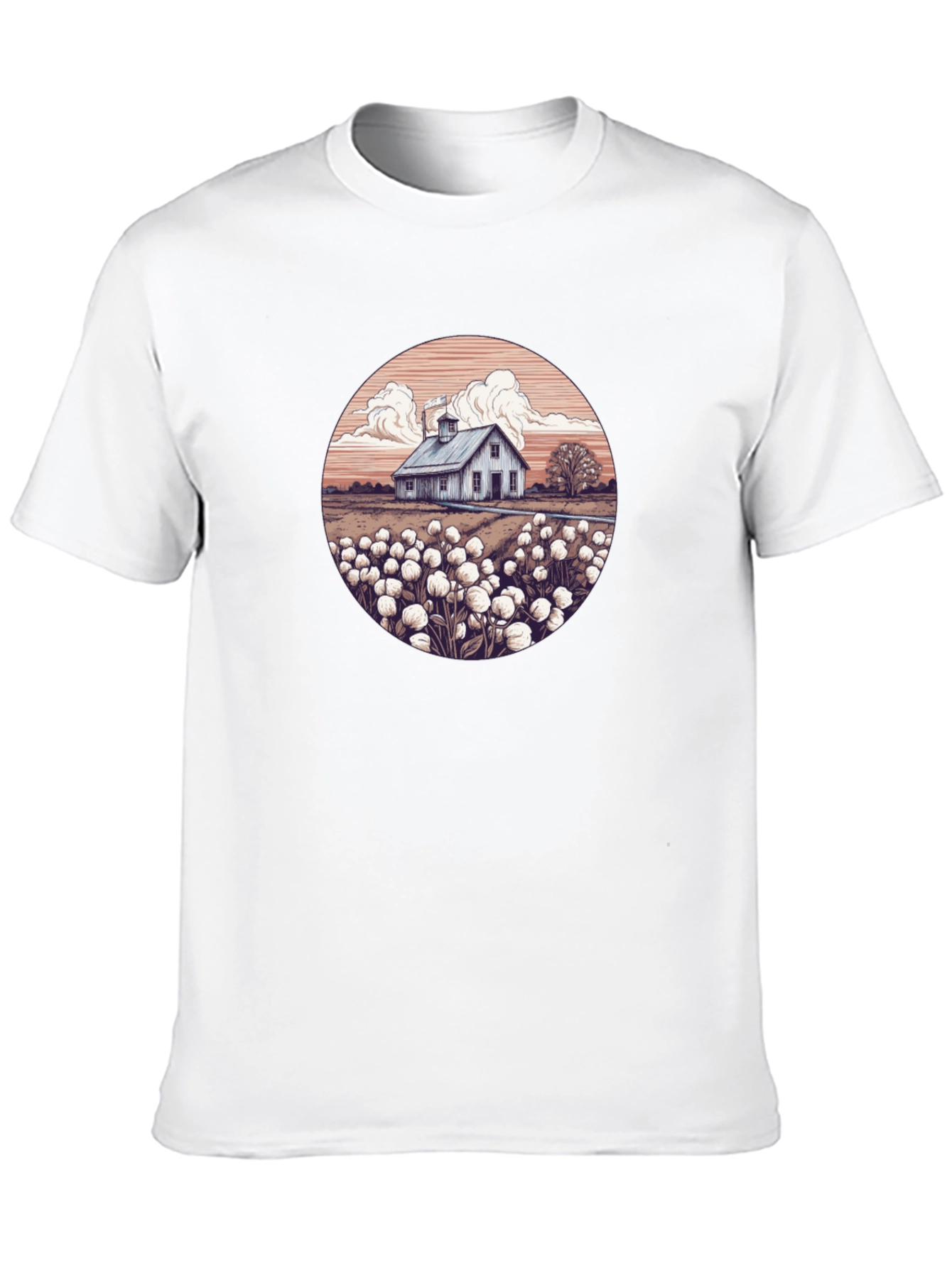 Cotton Field Barn T-Shirt