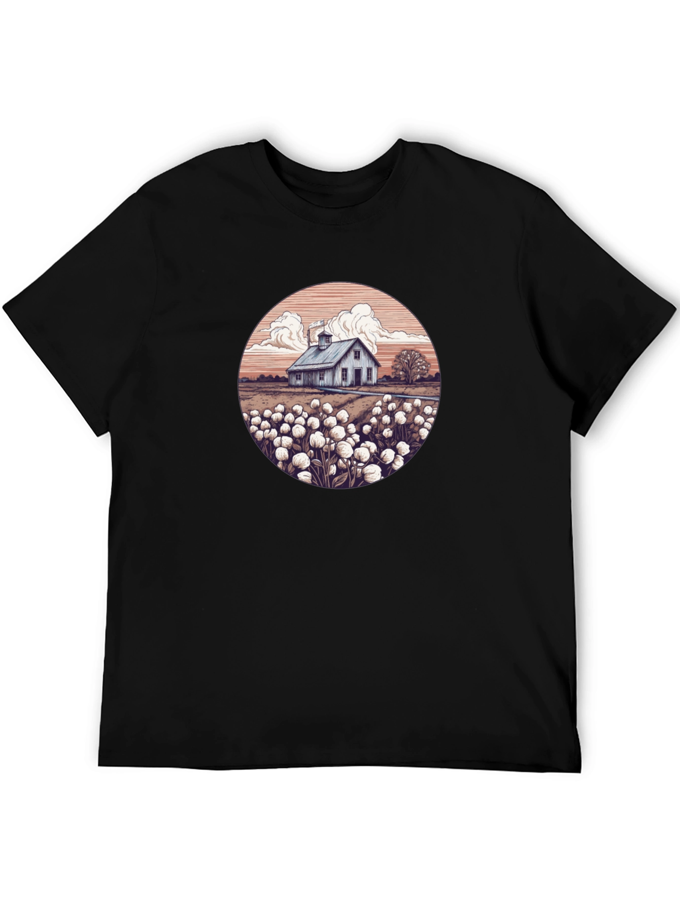 Cotton Field Barn T-Shirt
