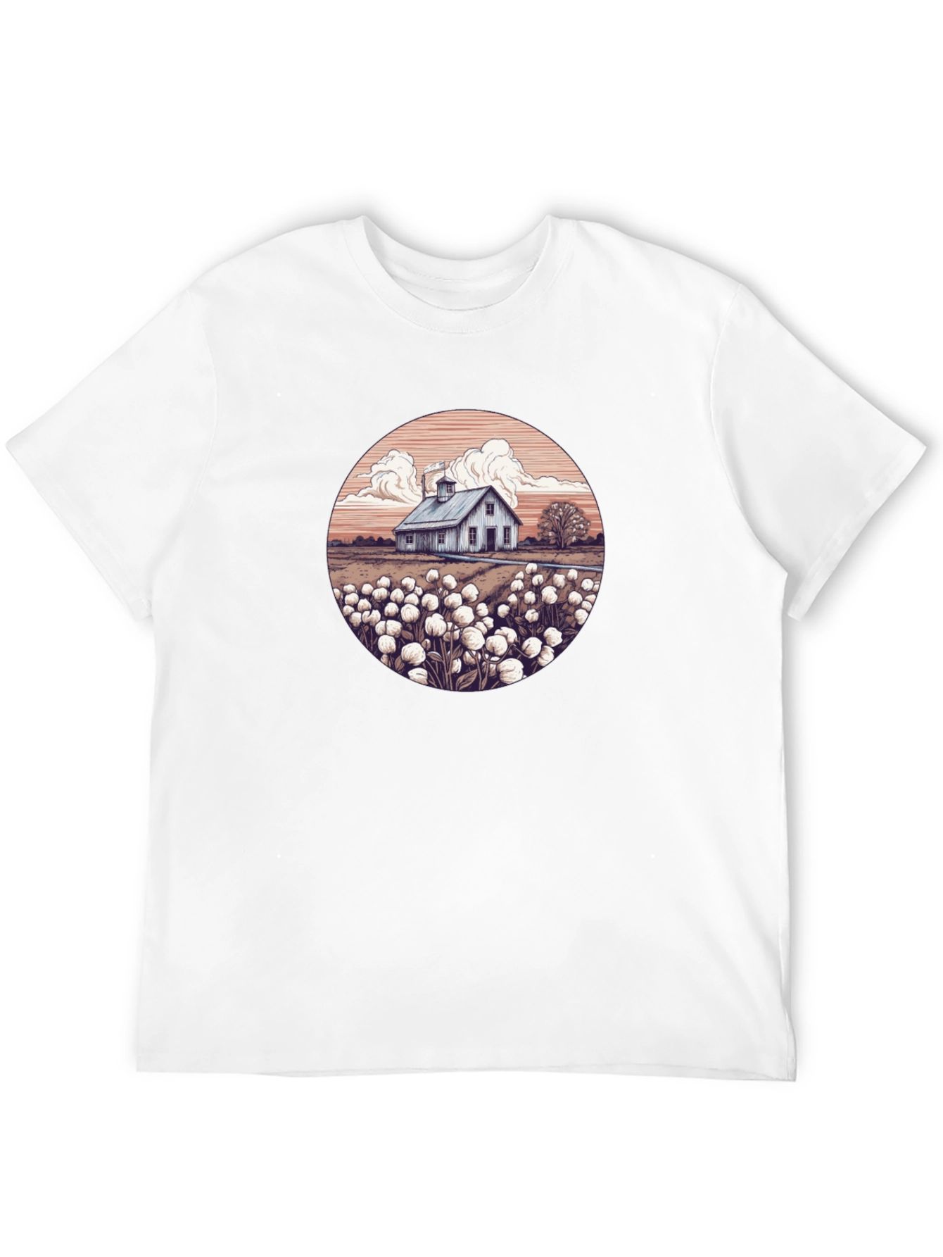Cotton Field Barn T-Shirt
