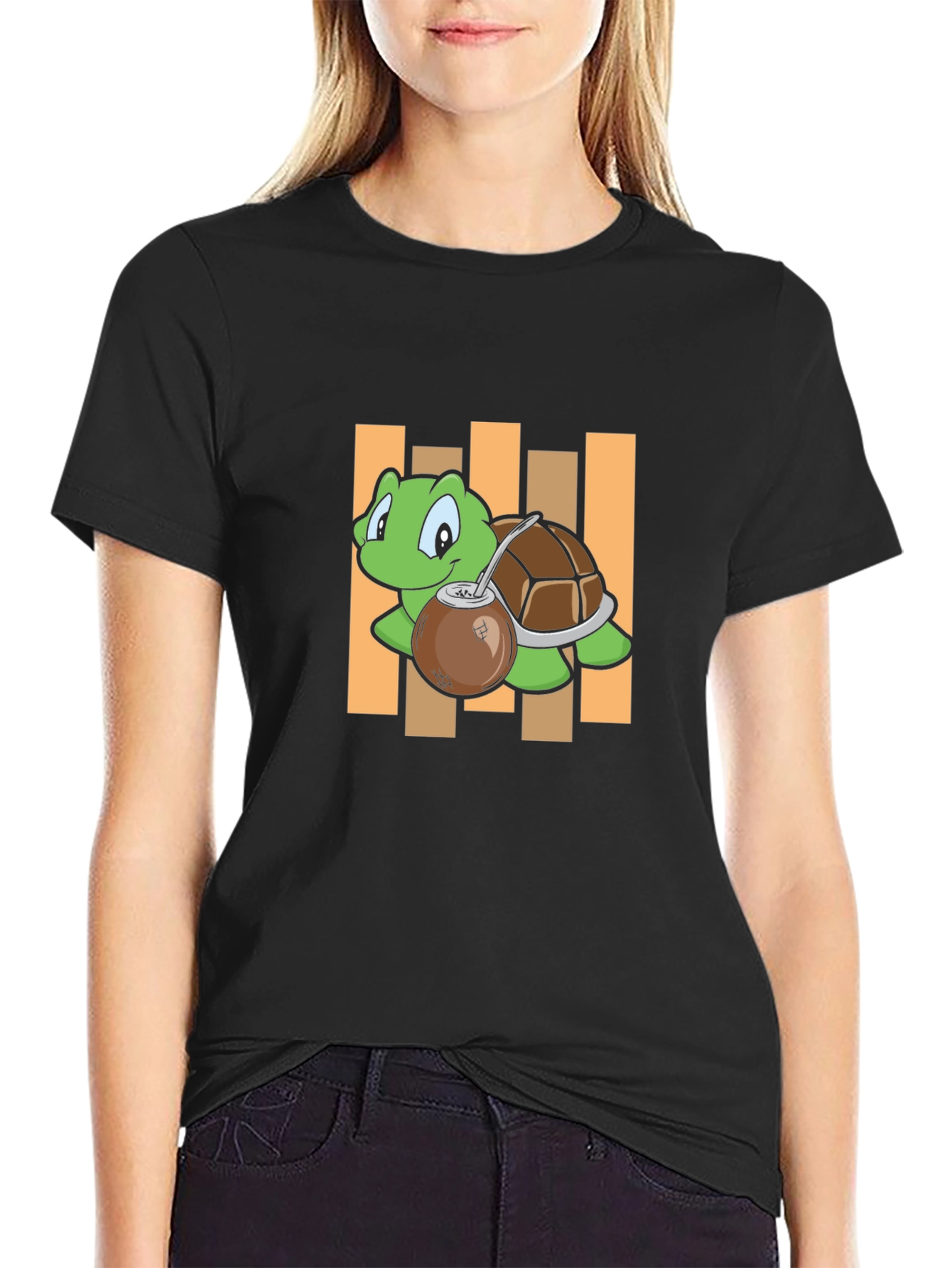 Turtle Mate T-Shirt - Cute Cartoon Design