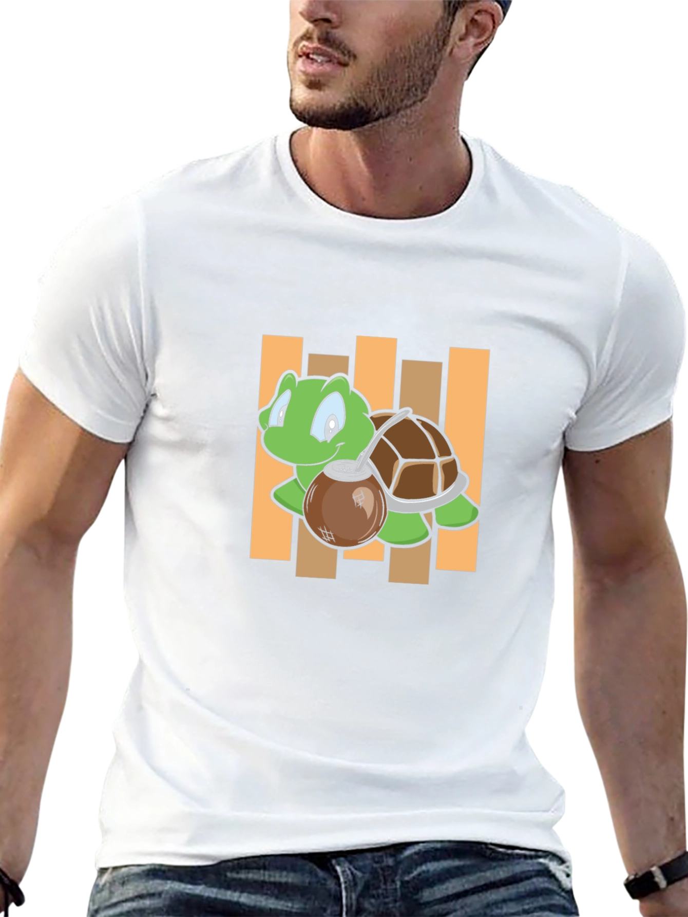 Turtle Mate T-Shirt - Cute Cartoon Design