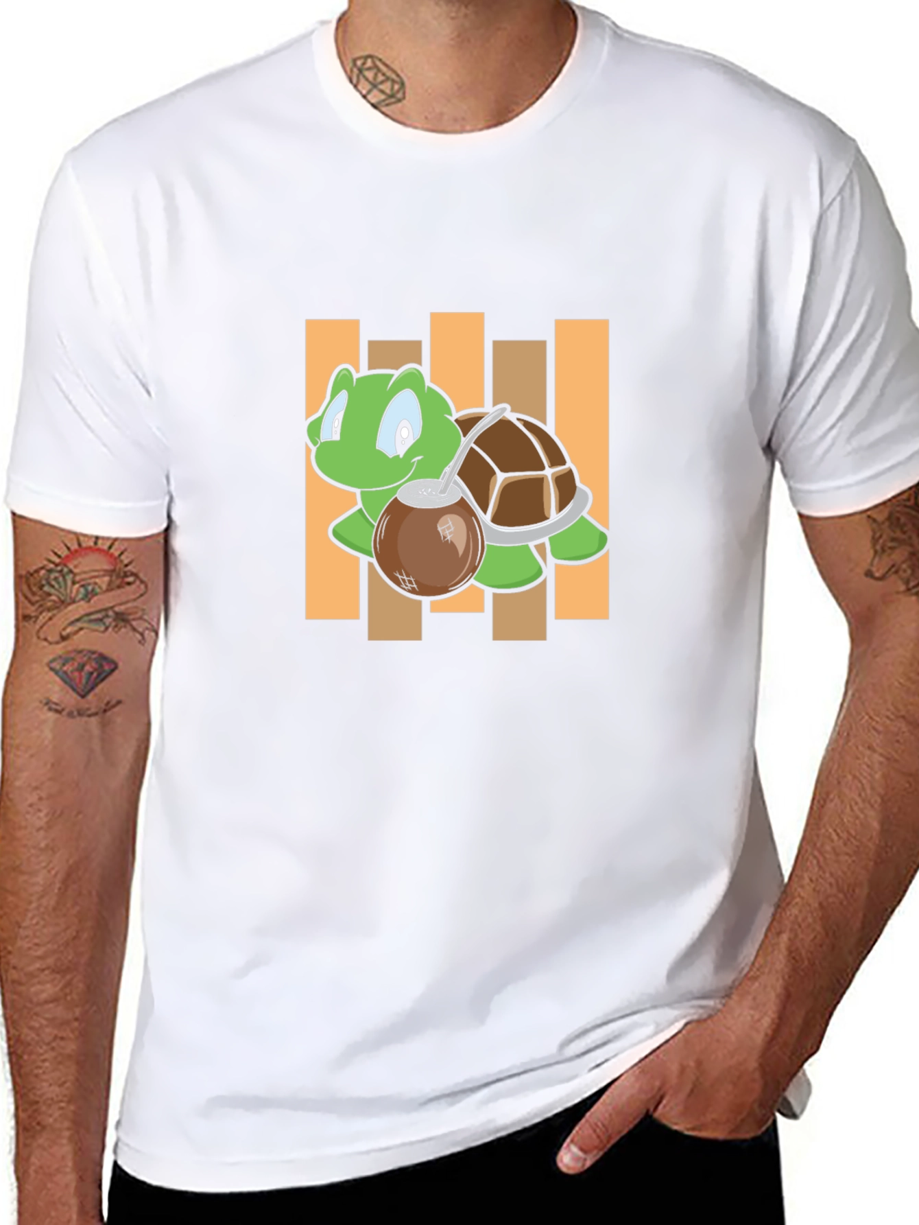 Turtle Mate T-Shirt - Cute Cartoon Design