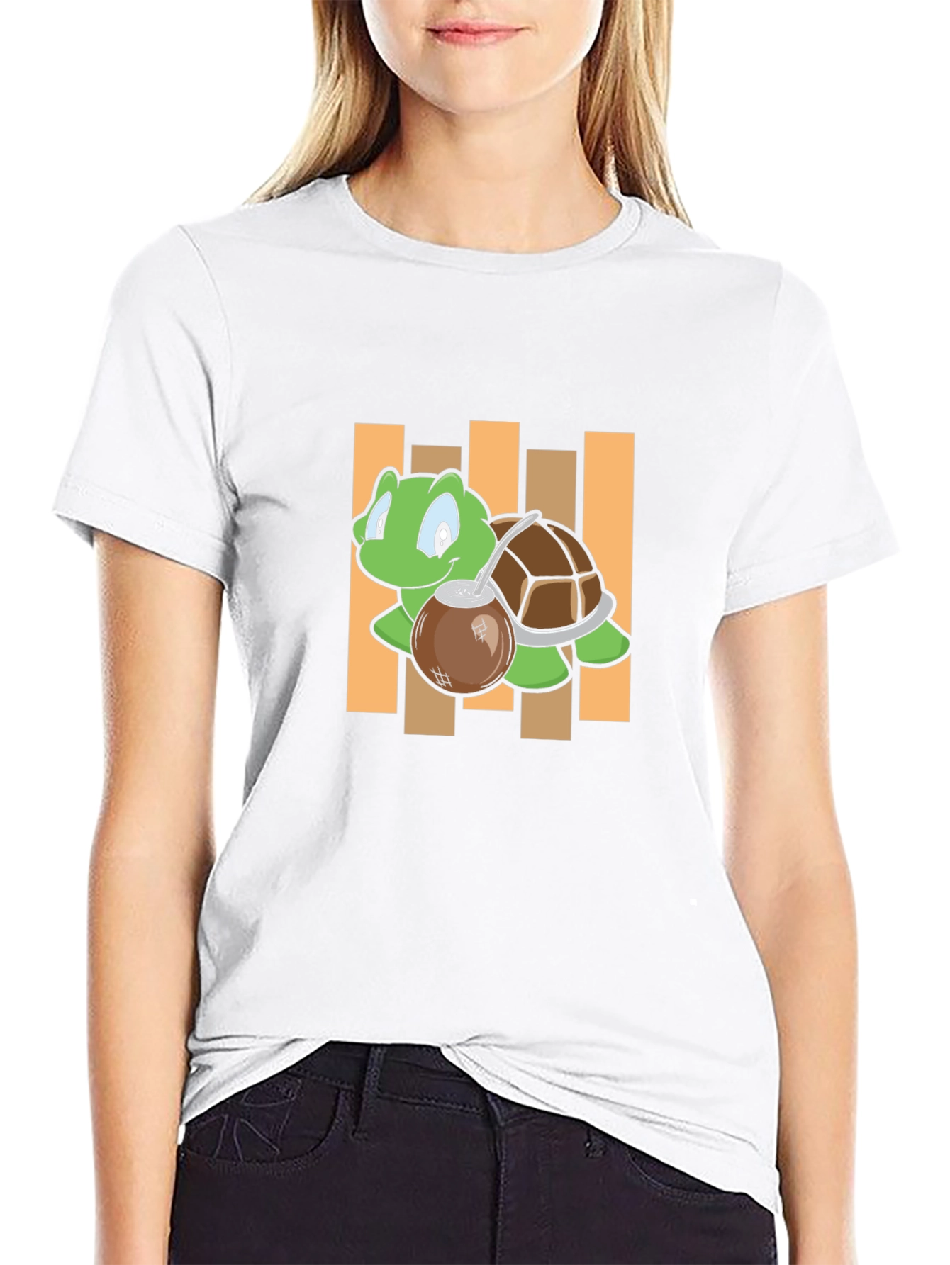 Turtle Mate T-Shirt - Cute Cartoon Design