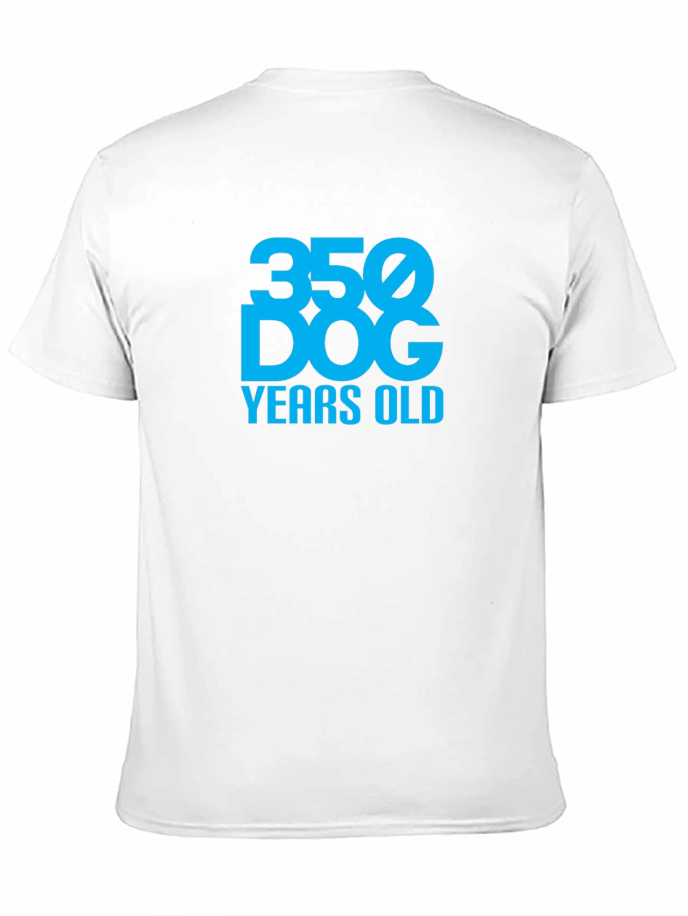 350 Dog Years Old T-Shirt Funny Birthday Gift