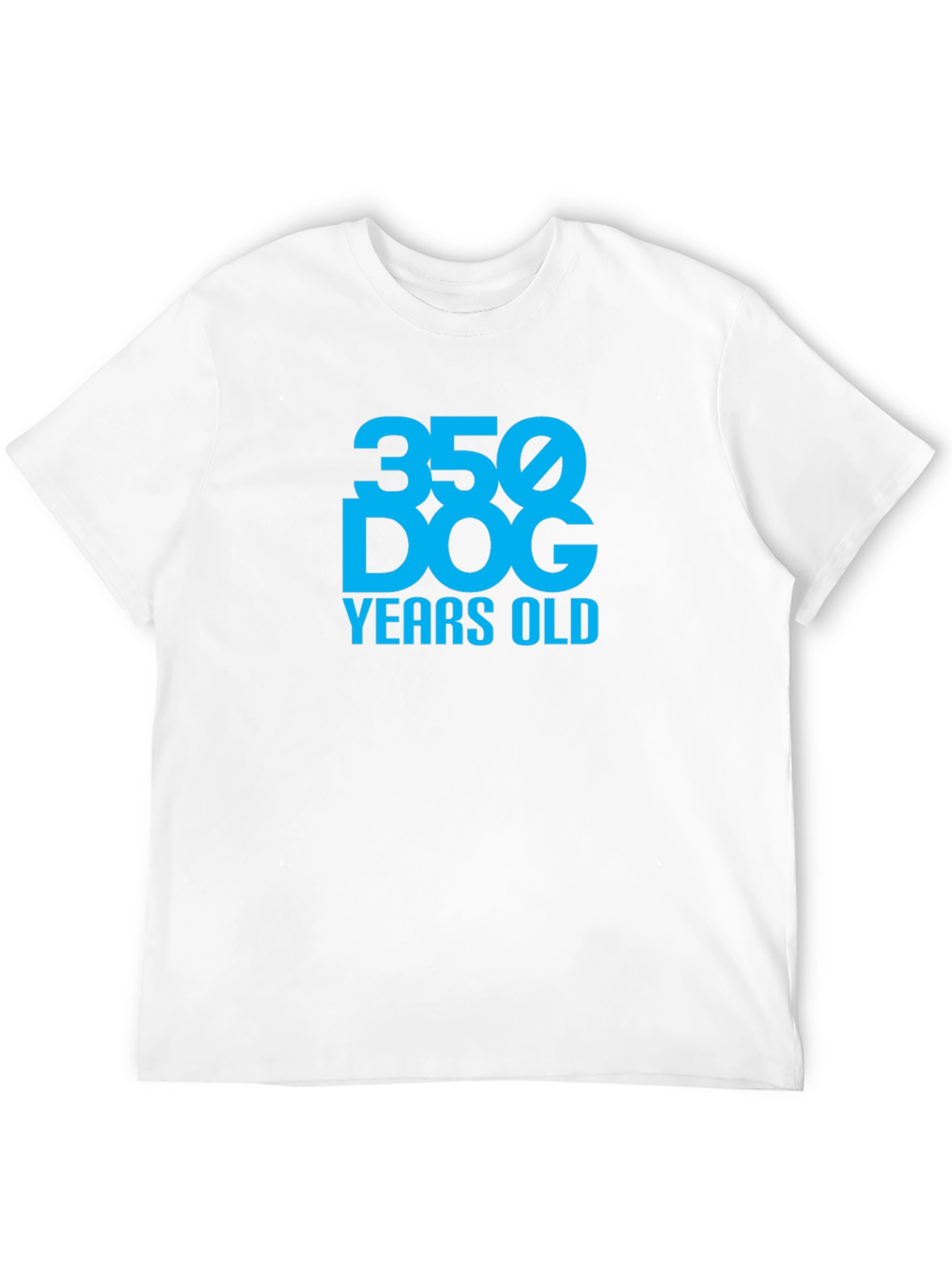 350 Dog Years Old T-Shirt Funny Birthday Gift