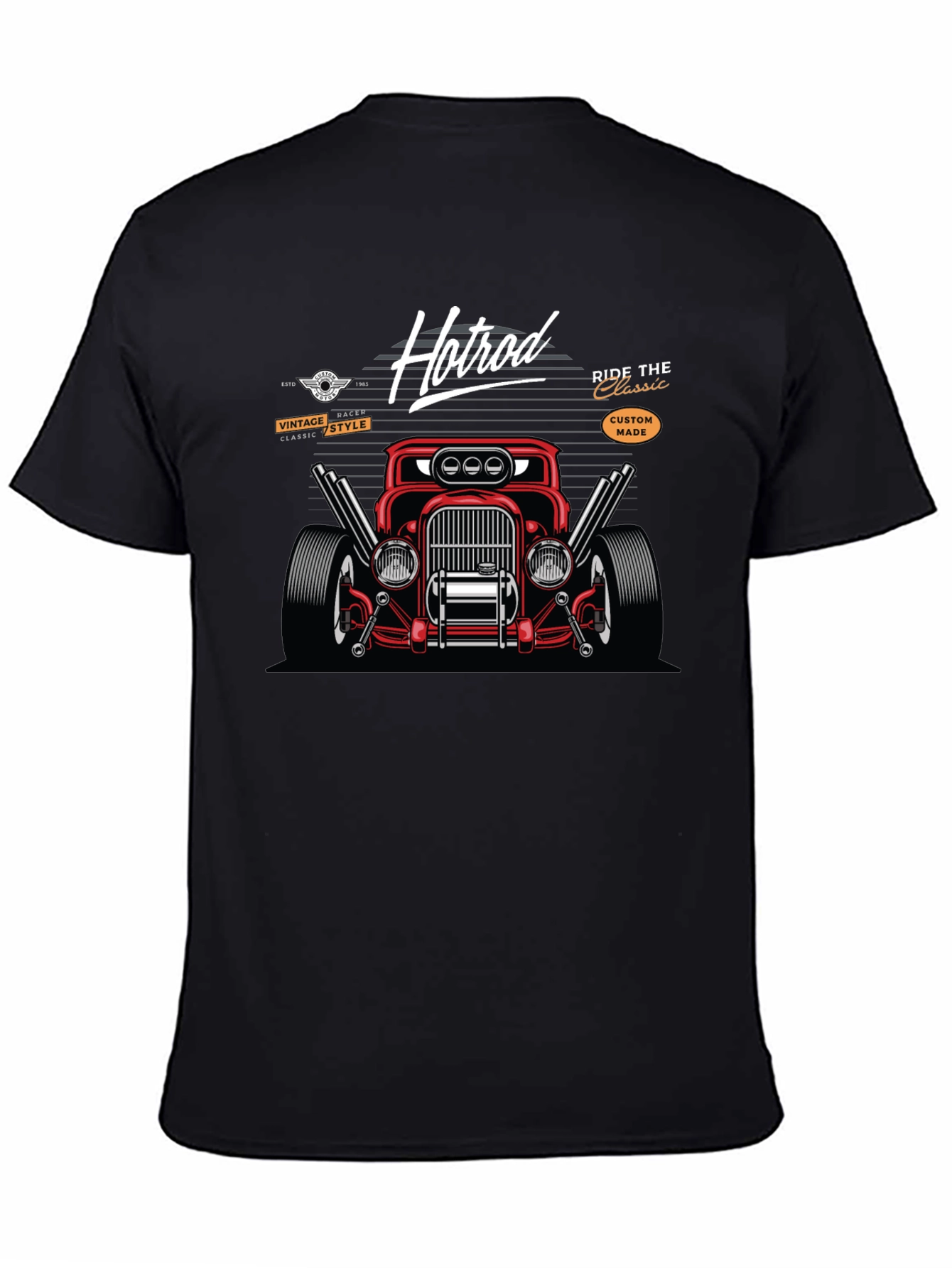 Hot Rod Graphic T-Shirt - Classic Car Tee