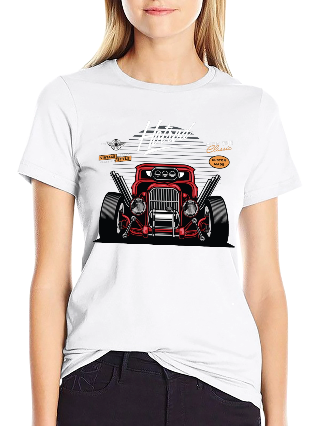 Hot Rod Graphic T-Shirt - Classic Car Tee
