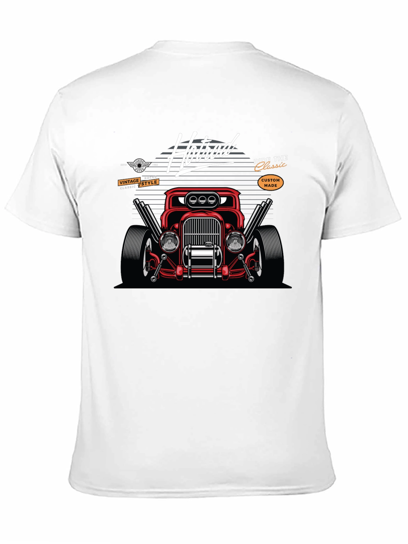 Hot Rod Graphic T-Shirt - Classic Car Tee