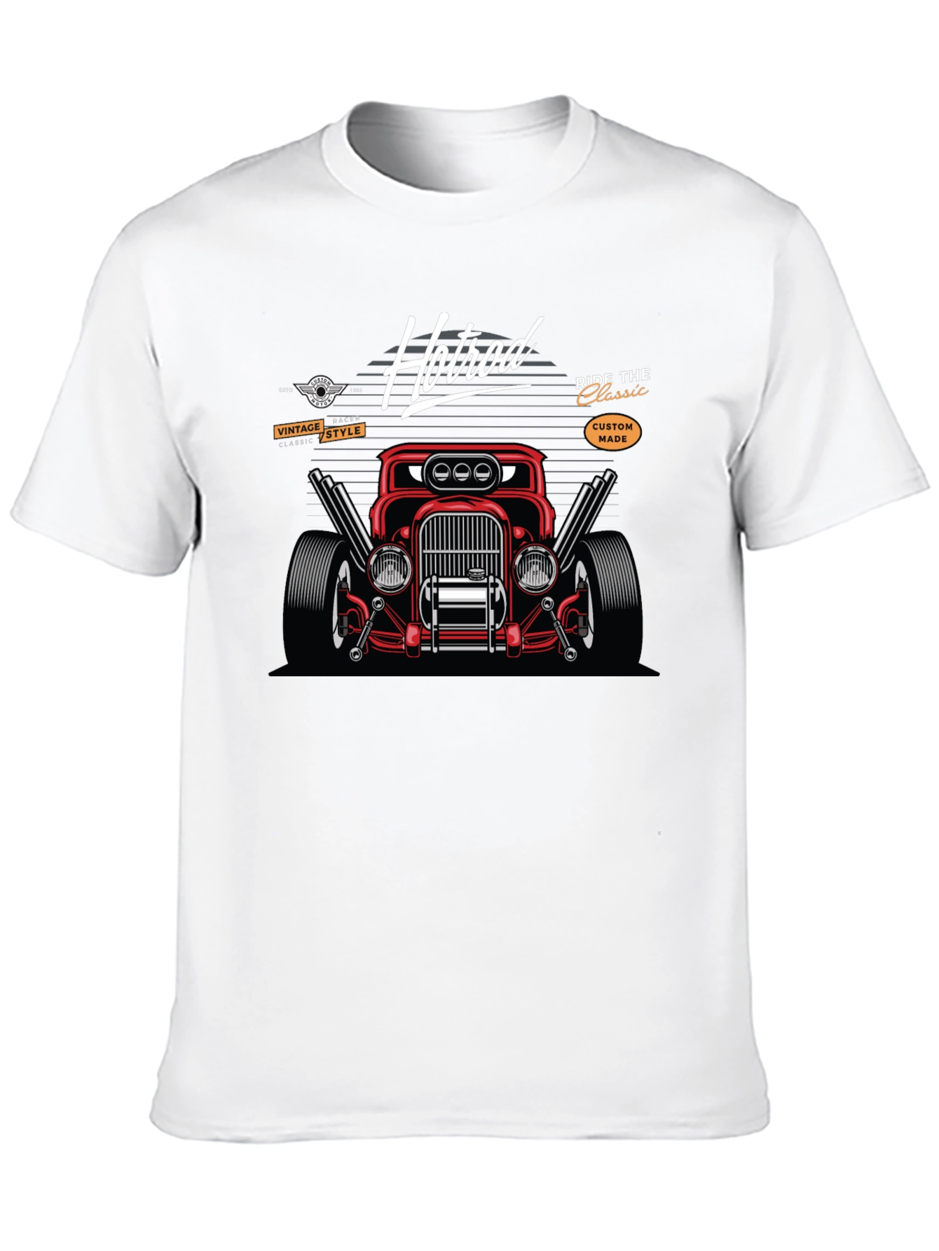 Hot Rod Graphic T-Shirt - Classic Car Tee