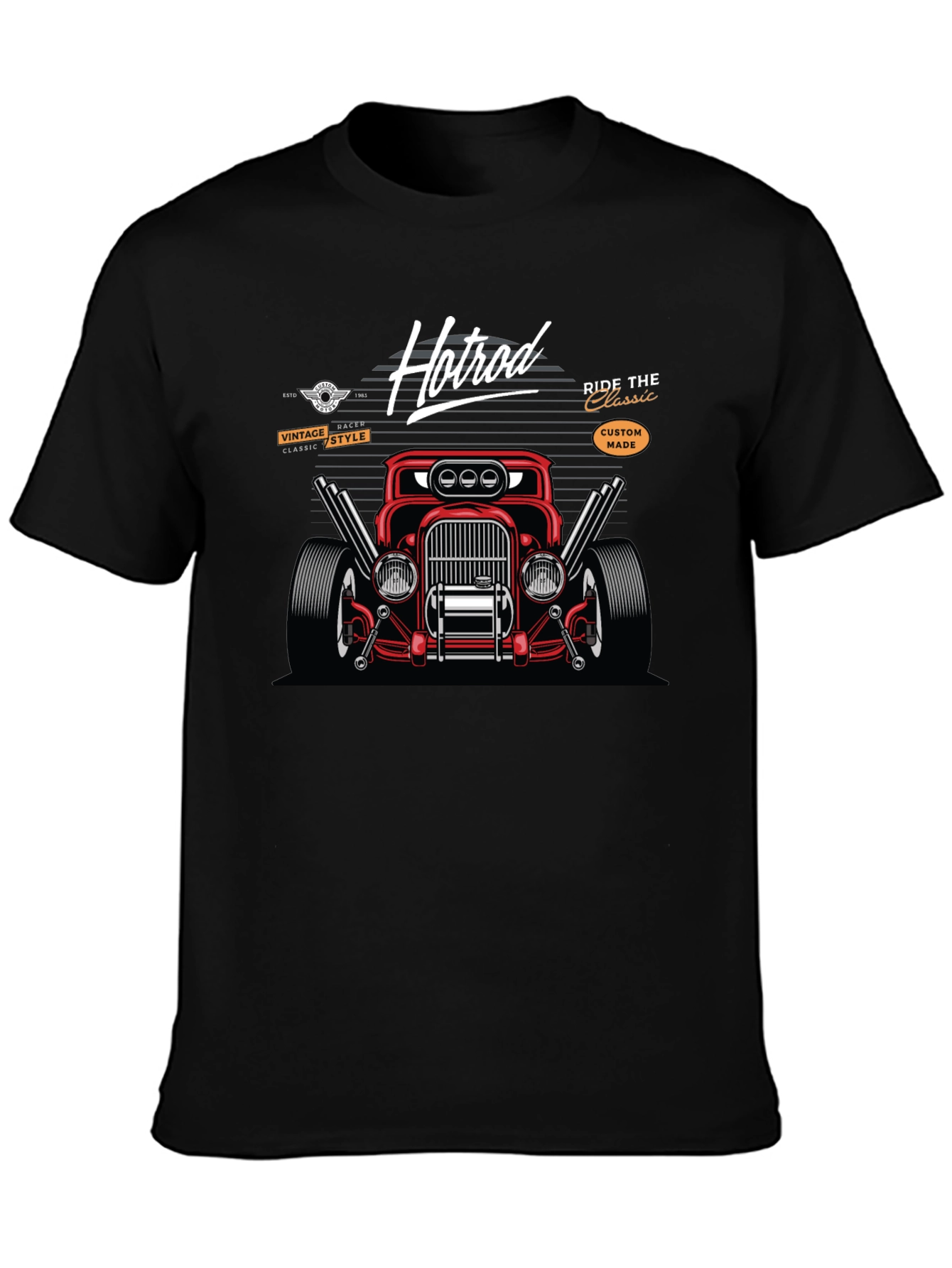 Hot Rod Graphic T-Shirt - Classic Car Tee