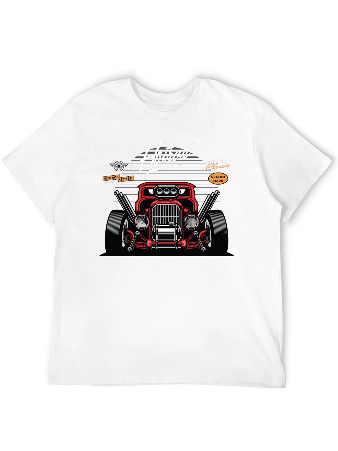 Hot Rod Graphic T-Shirt - Classic Car Tee