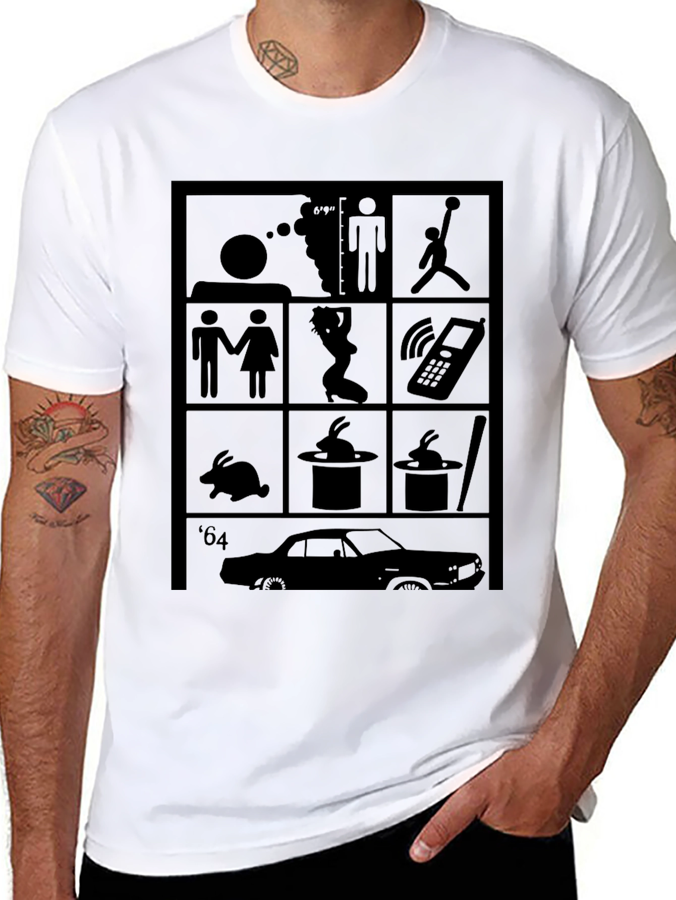 Pictogram Puzzle T-Shirt