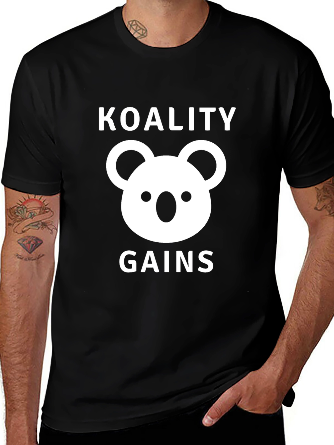 Koality Gains T-Shirt - Funny Workout Tee
