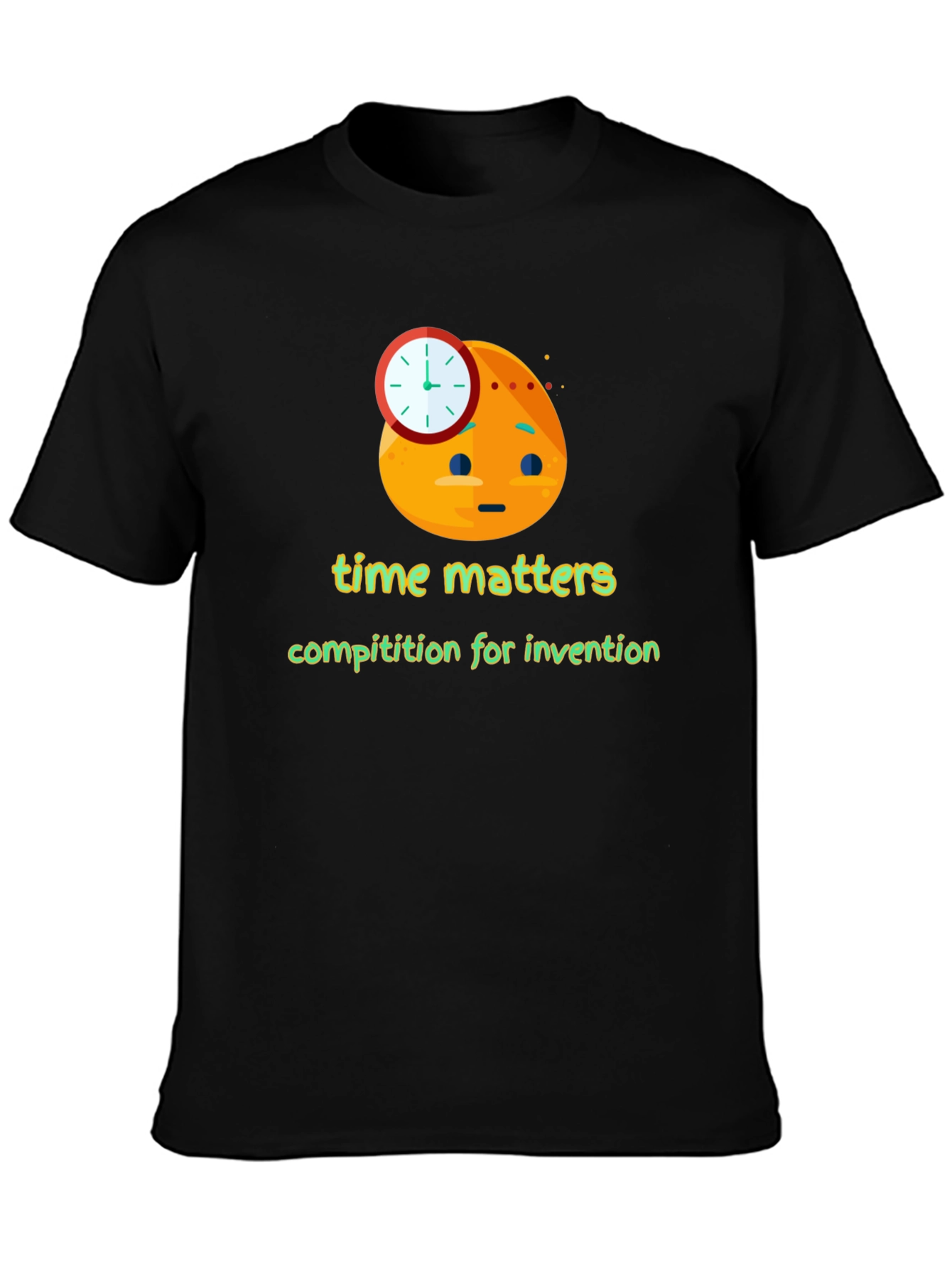 Time Matters T-Shirt - Competition for Invention Tee