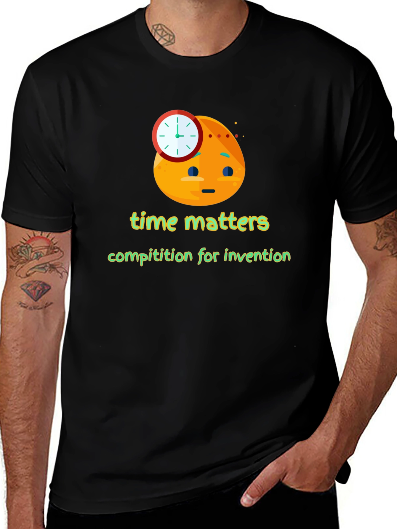 Time Matters T-Shirt - Competition for Invention Tee