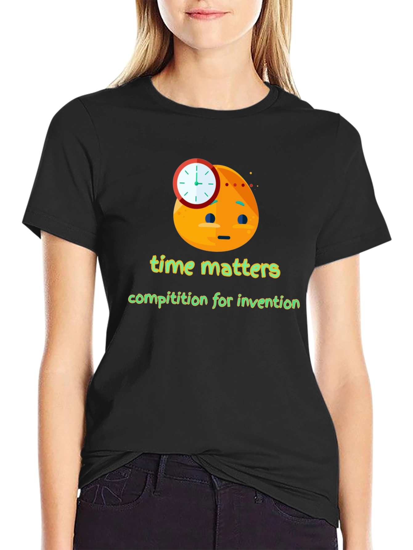 Time Matters T-Shirt - Competition for Invention Tee