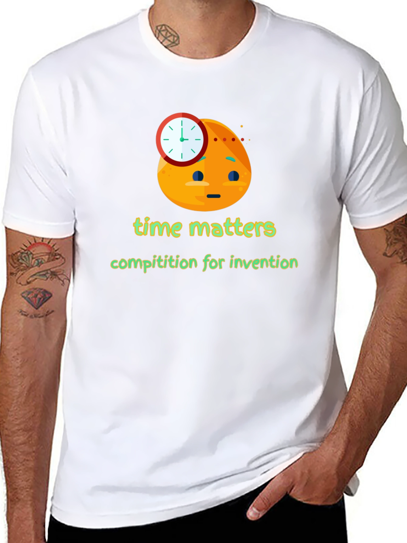 Time Matters T-Shirt - Competition for Invention Tee