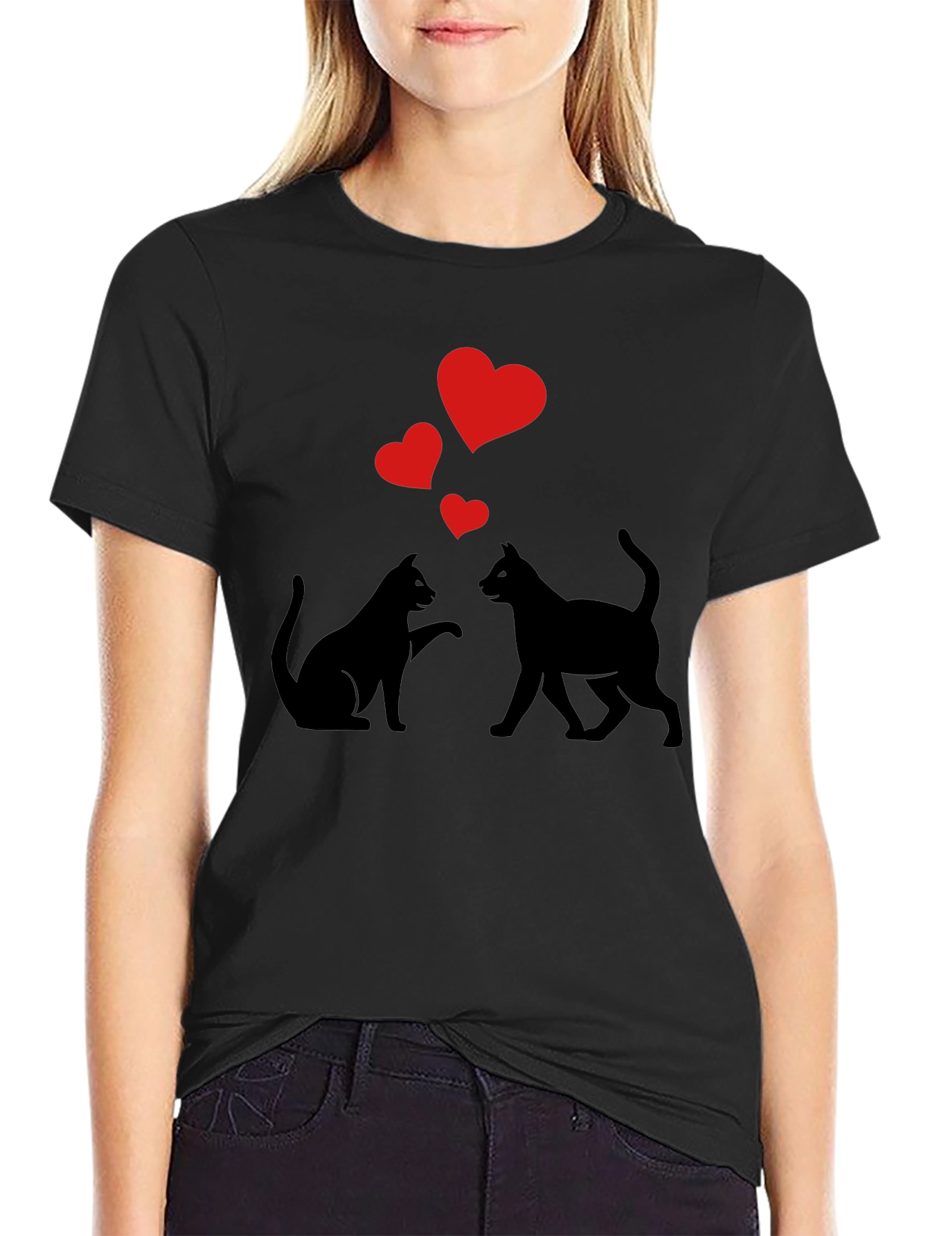 Cats in Love Graphic Tee
