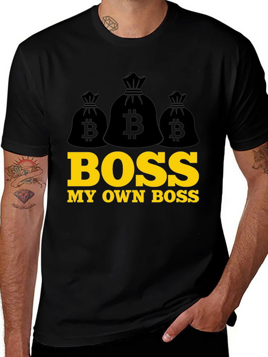 Own Boss Bitcoin Graphic Tee