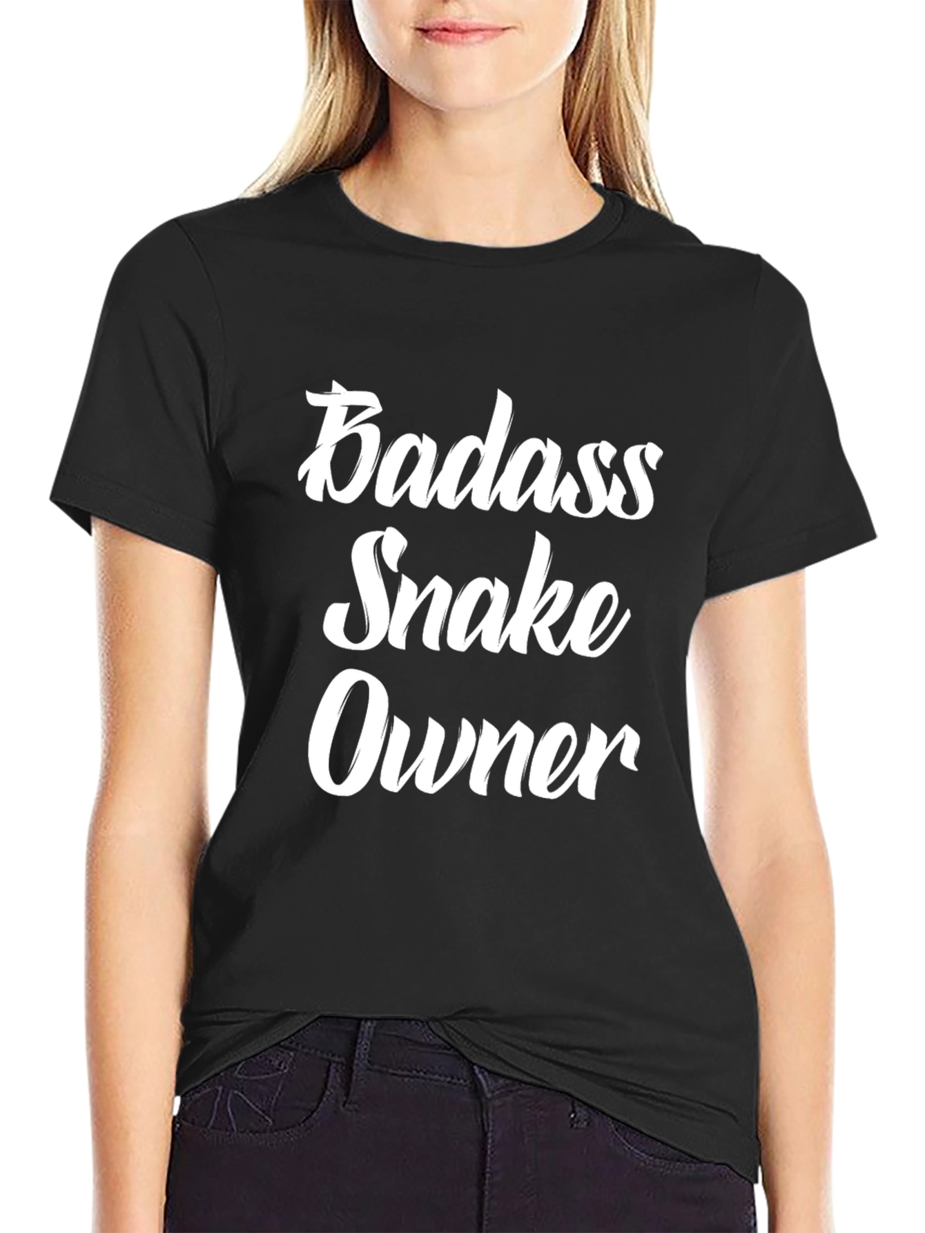 Badass Snake Owner T-Shirt - Cool Pet Lover Tee