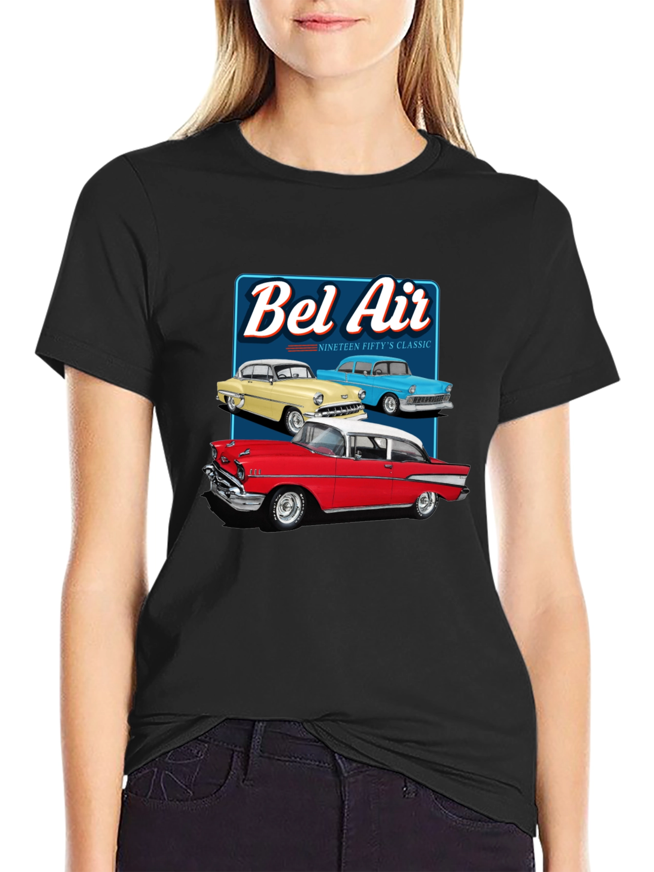 Bel Air Classic Cars Graphic T-Shirt