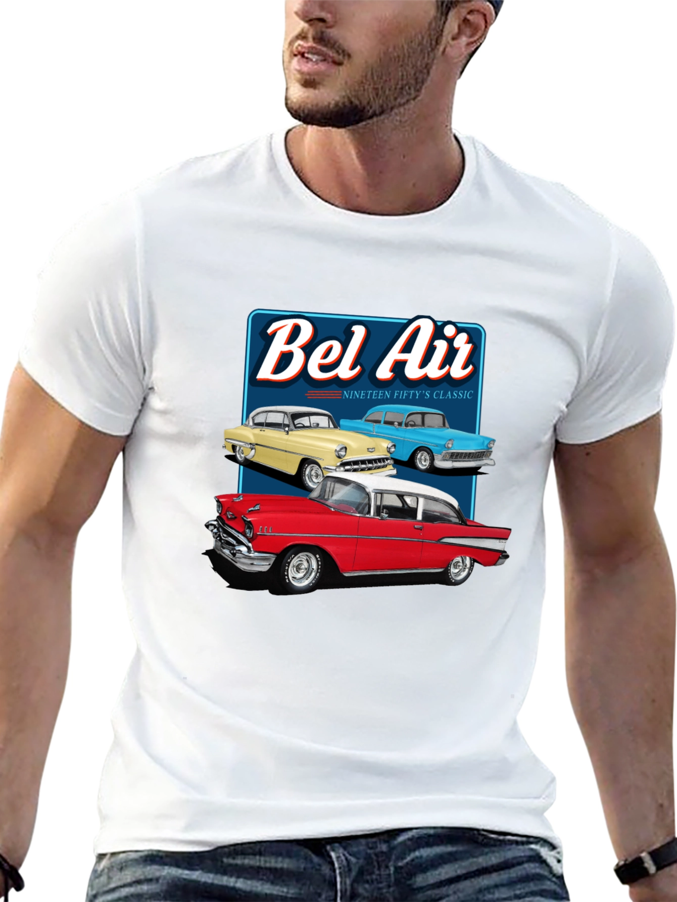 Bel Air Classic Cars Graphic T-Shirt