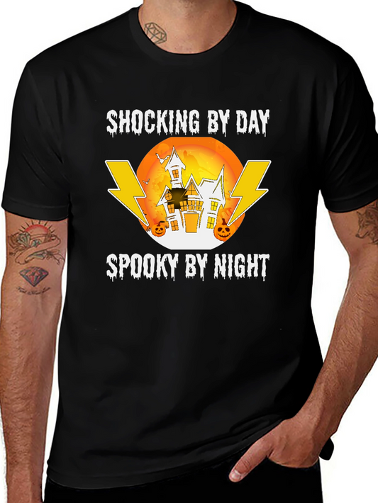 Shocking by Day Spooky by Night Halloween T-Shirt
