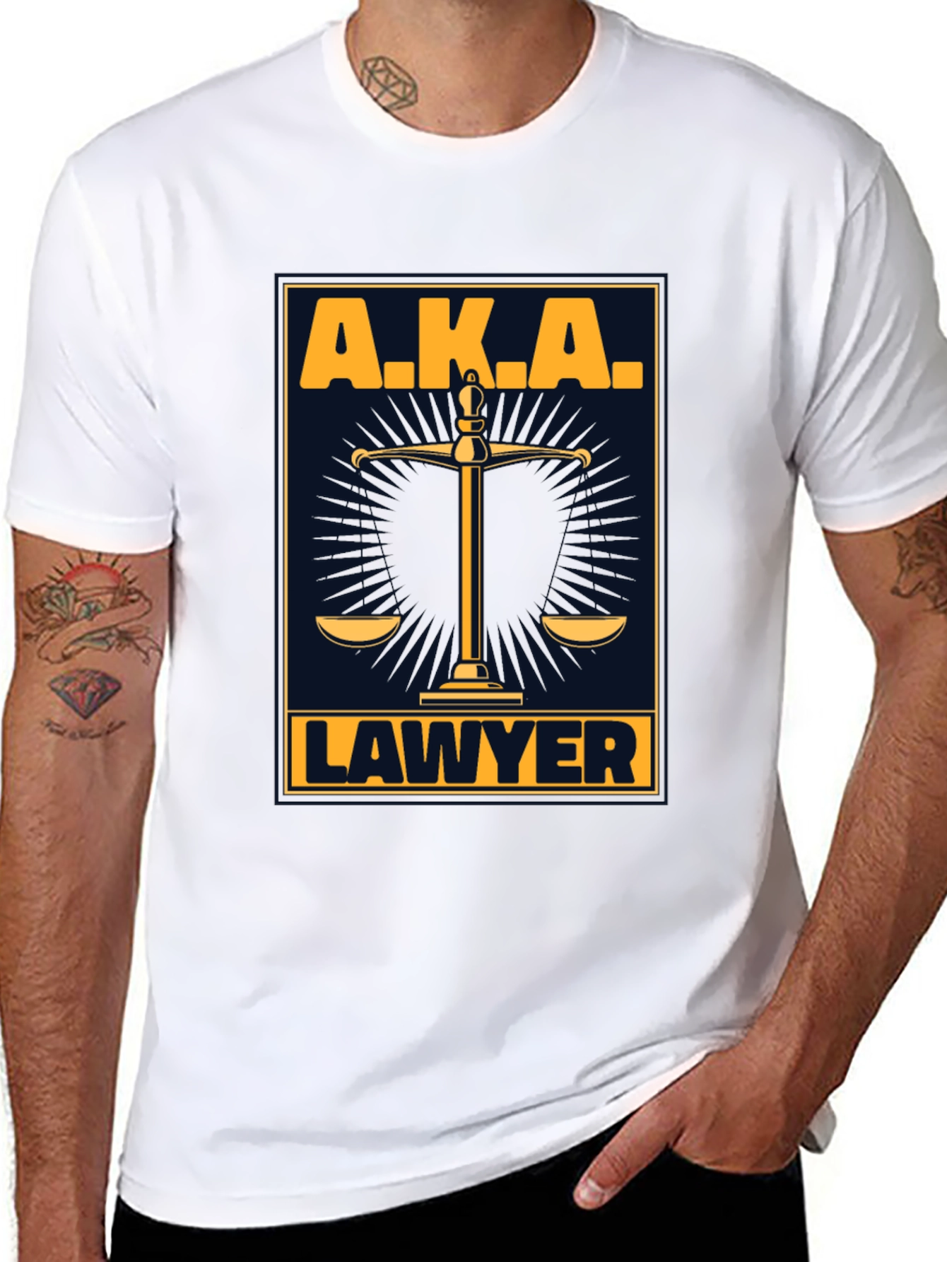 A.K.A. Lawyer Graphic T-Shirt