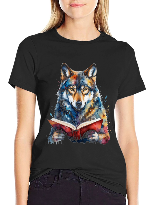 Reading Wolf Graphic Tee