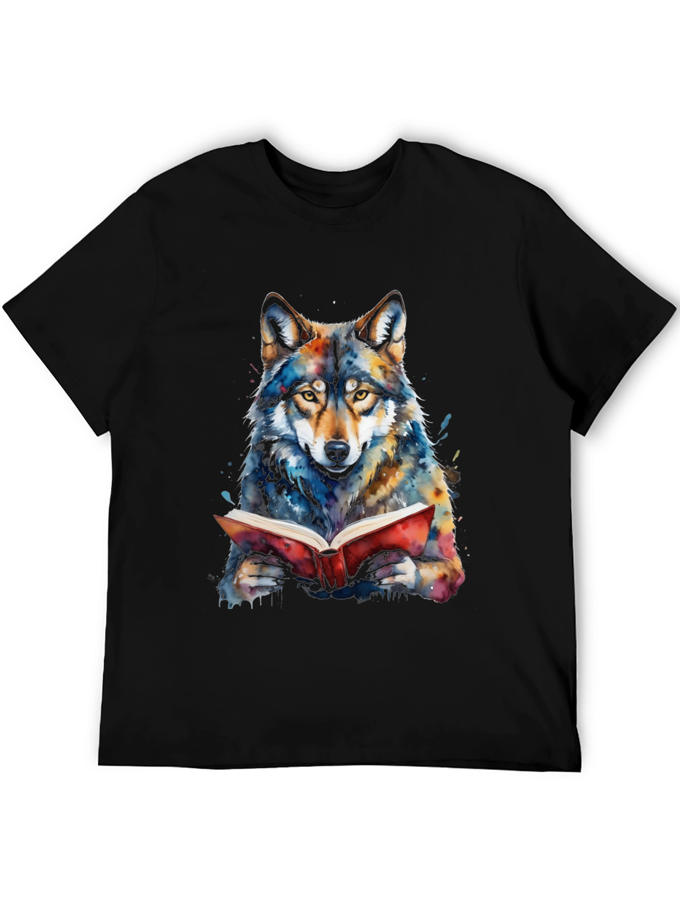 Reading Wolf Graphic Tee