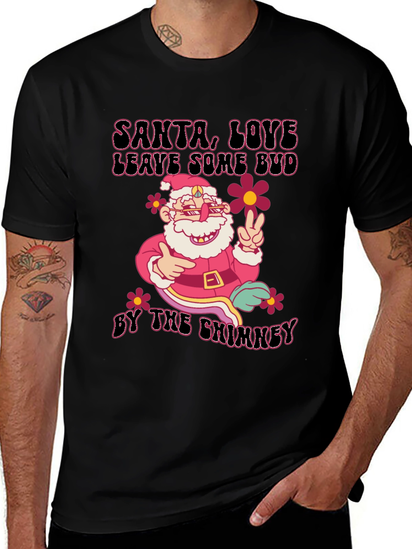 Santa Love Leave Some Bud T-Shirt