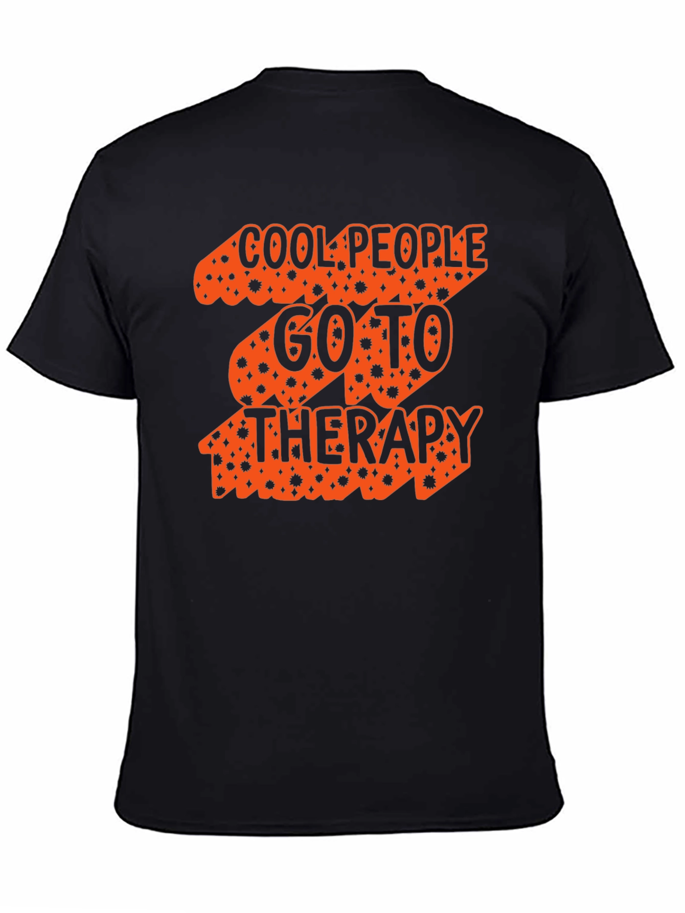 Cool People Therapy T-Shirt - Black